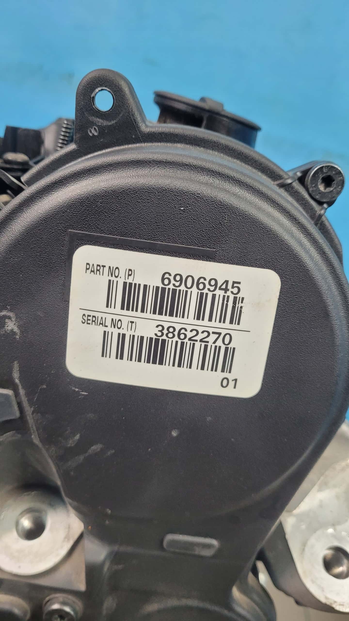 Moteur D 420 T2 vue 3
