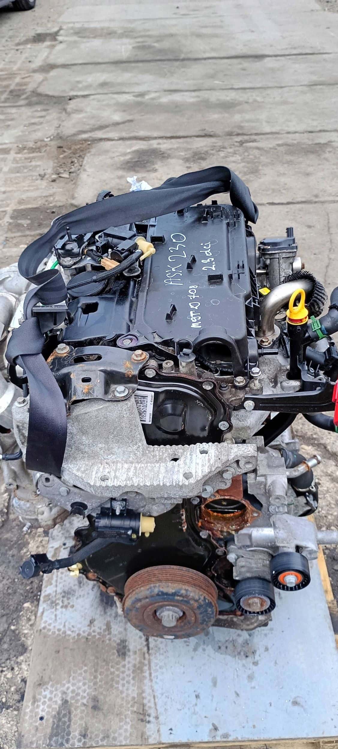 Moteur M9T 710 vue 3