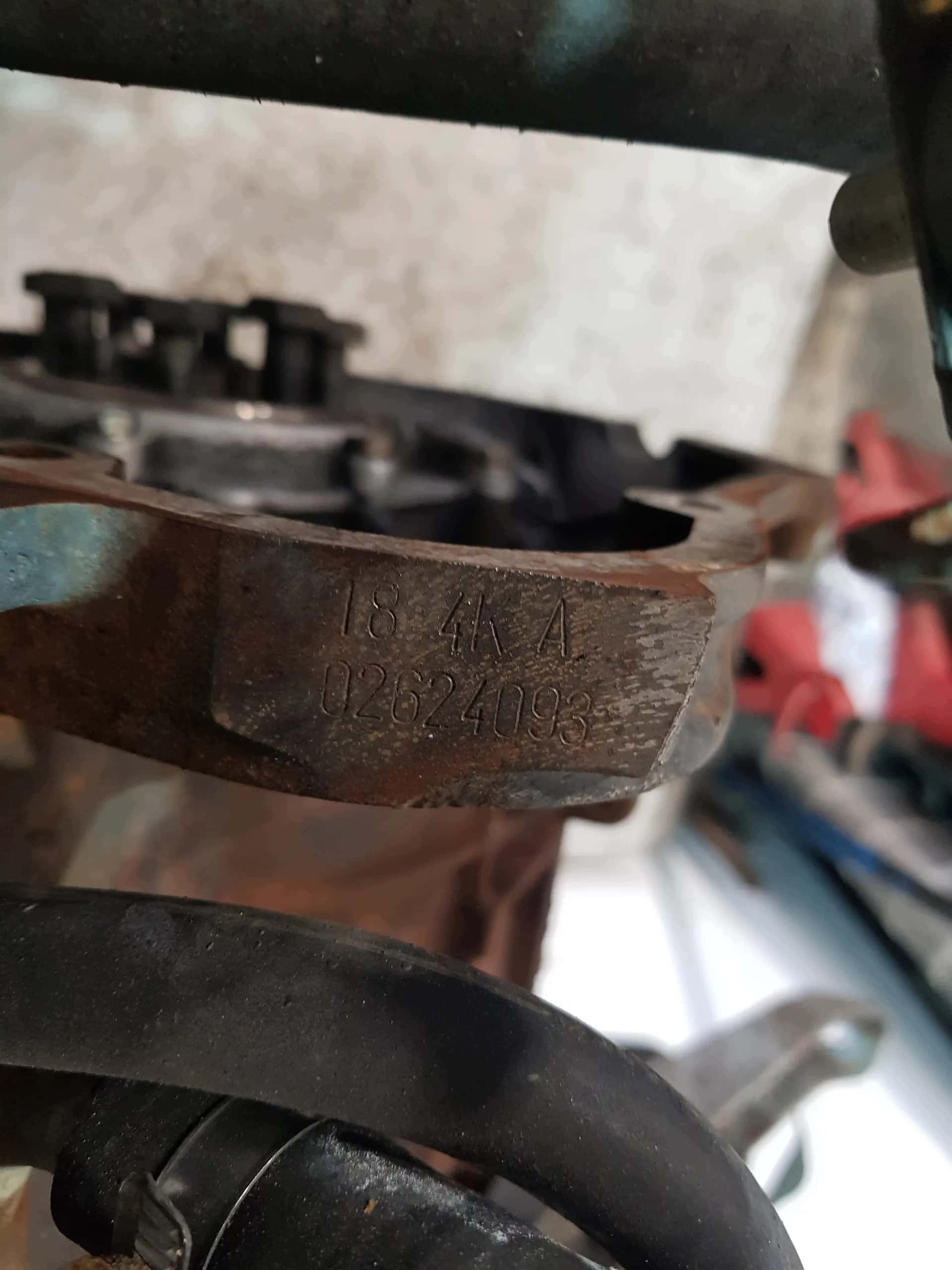 Moteur M10 B18 (184EB) vue 7