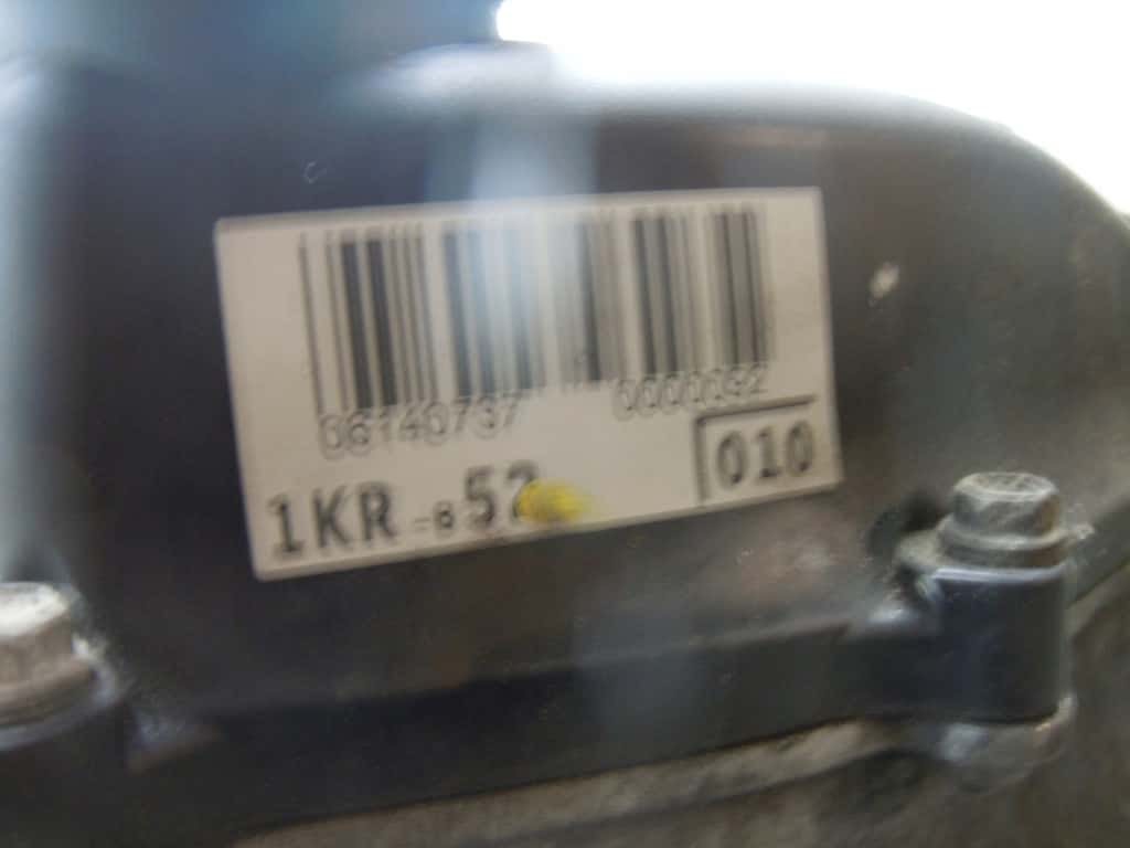Moteur CFB (1KR) vue 5