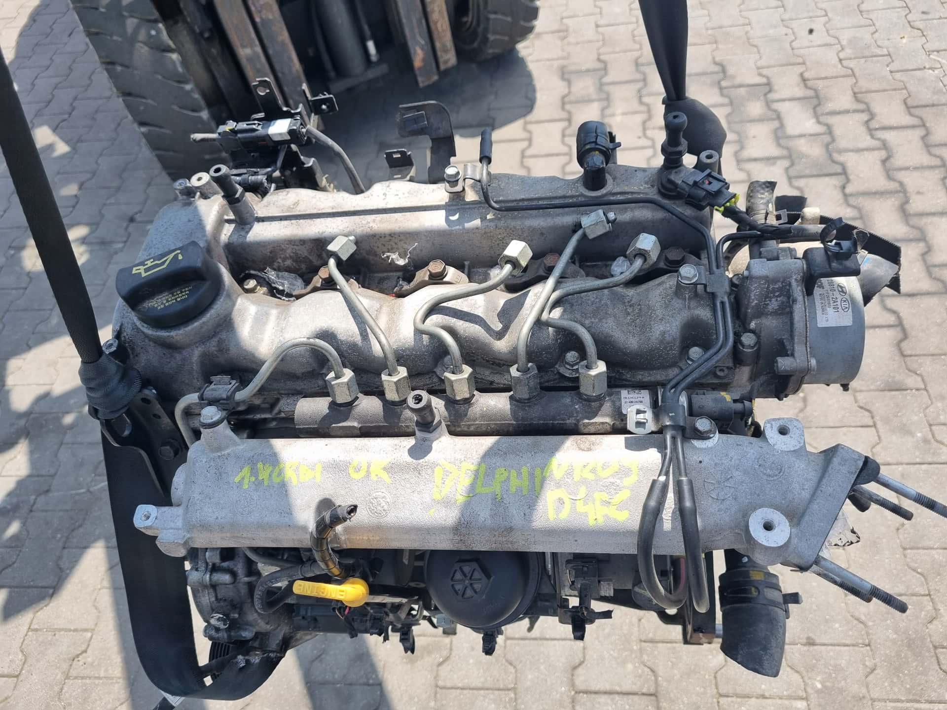 Moteur D4FC vue 3