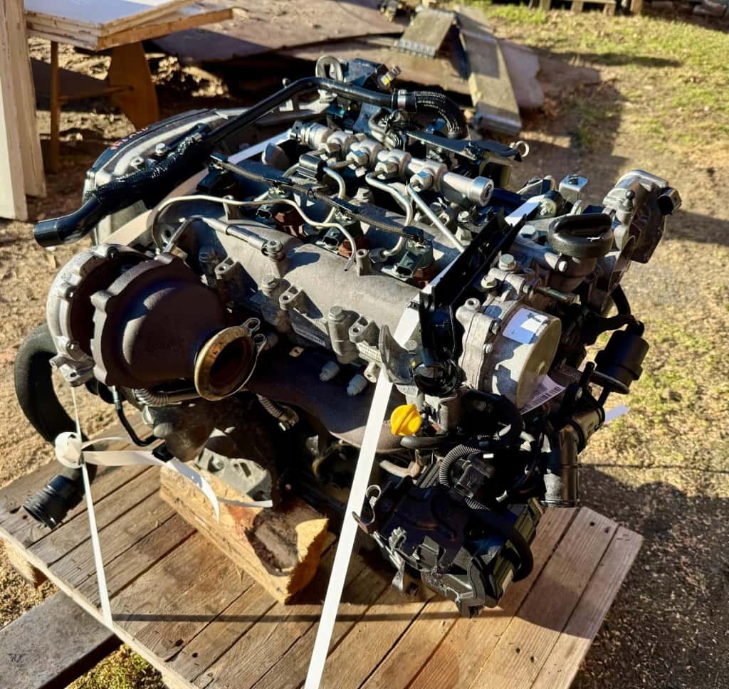 Moteur A 20 DTJ vue 2