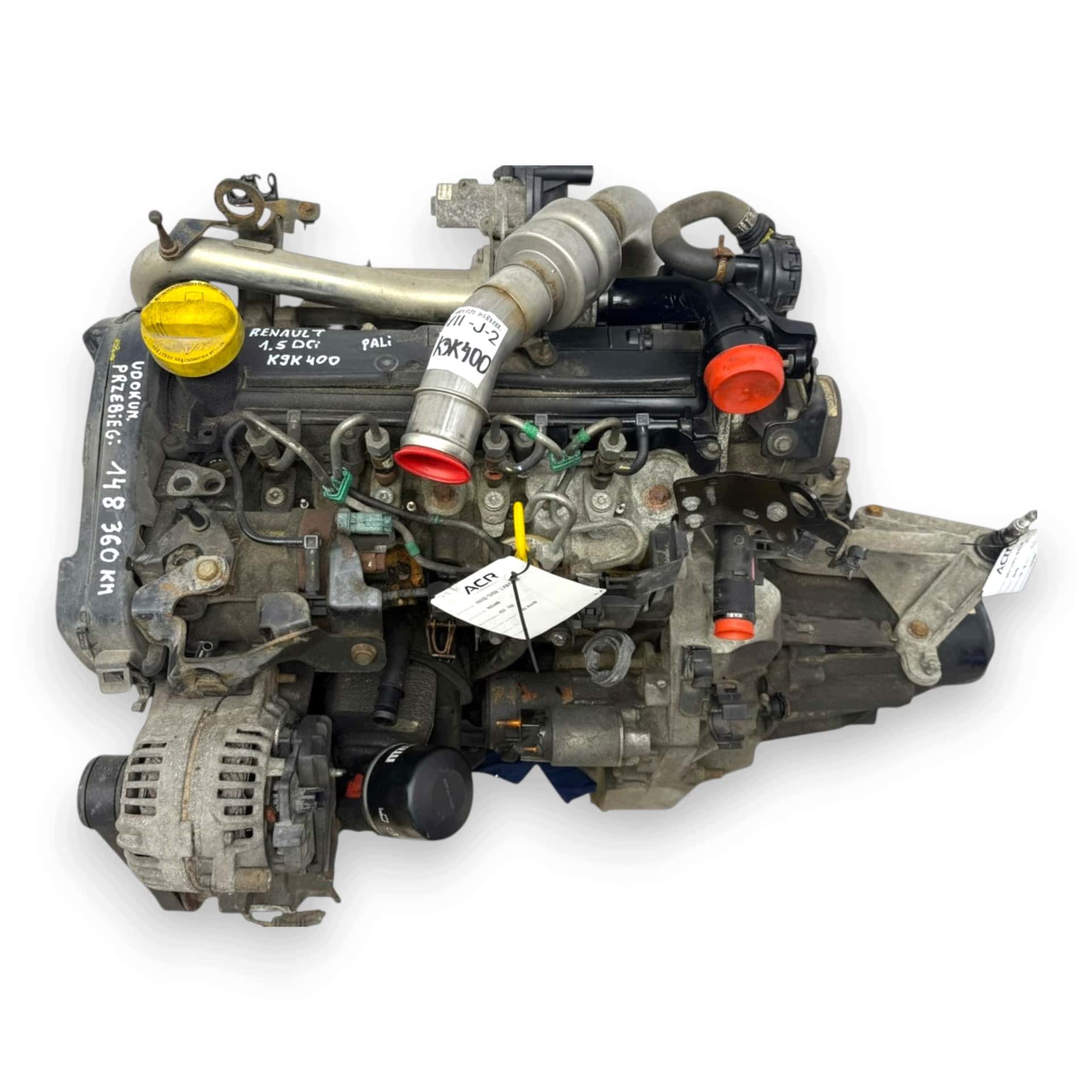 Moteur K9K 400 vue 3