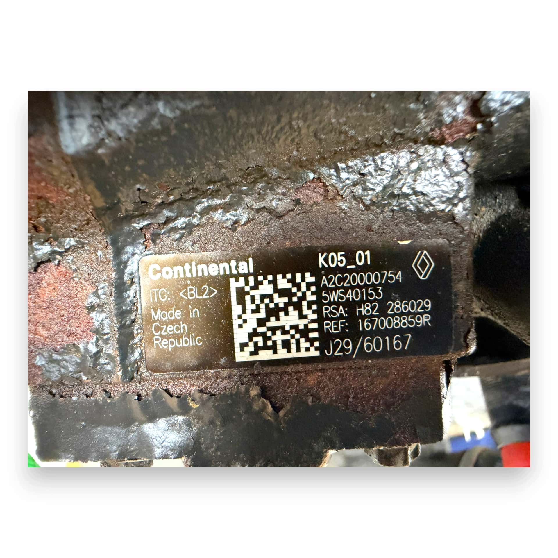 Moteur K9K 282 vue 10