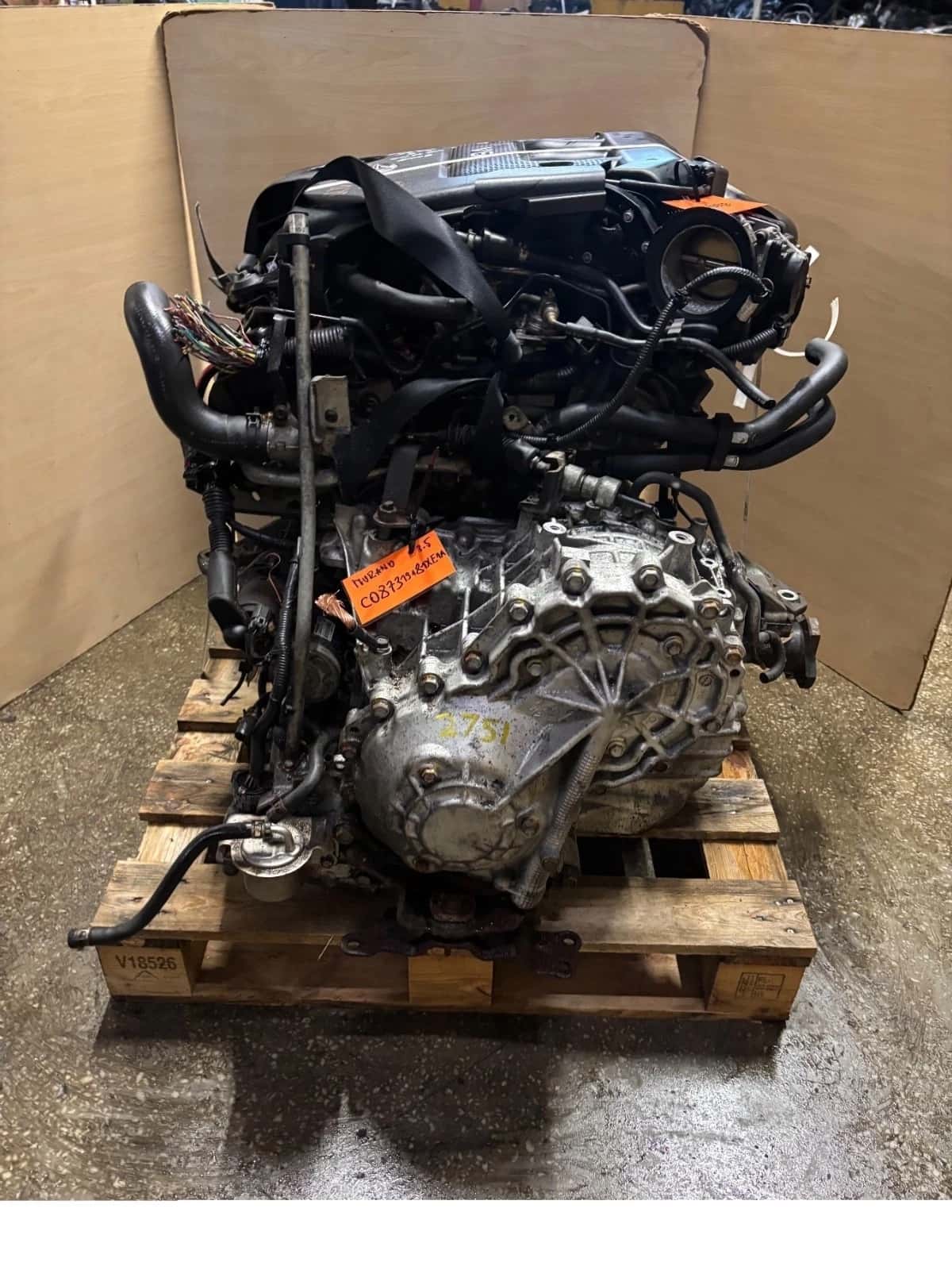 Moteur VQ35 vue 7