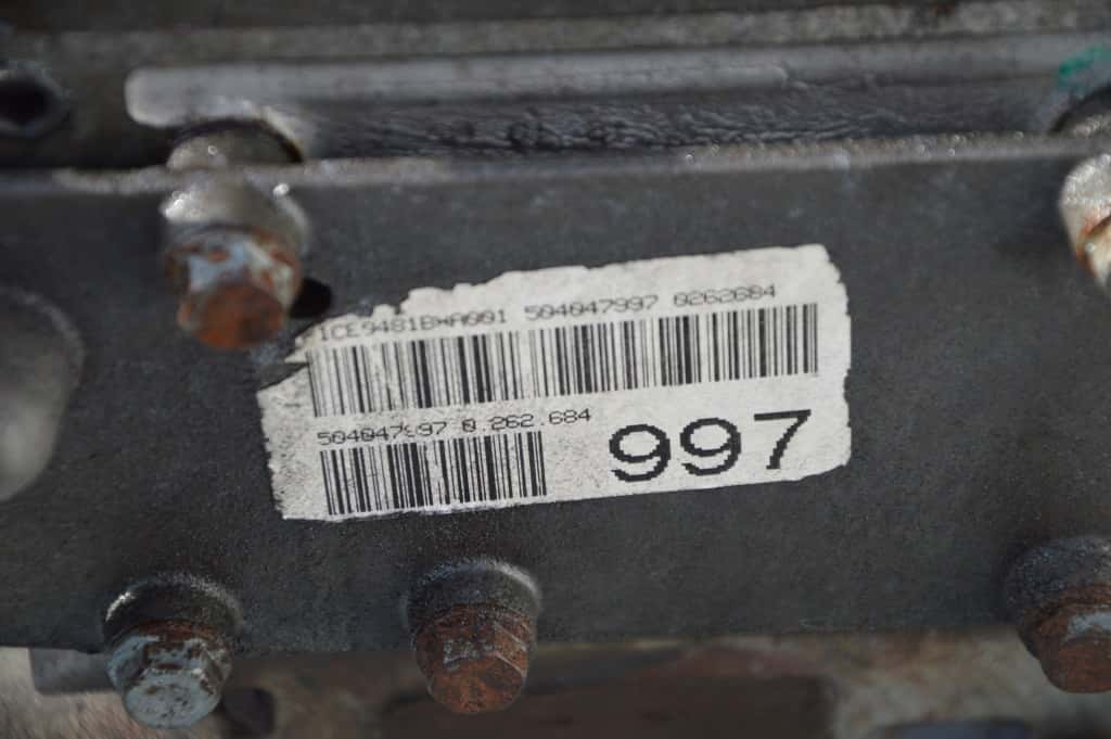 Moteur F1CE0481B vue 3