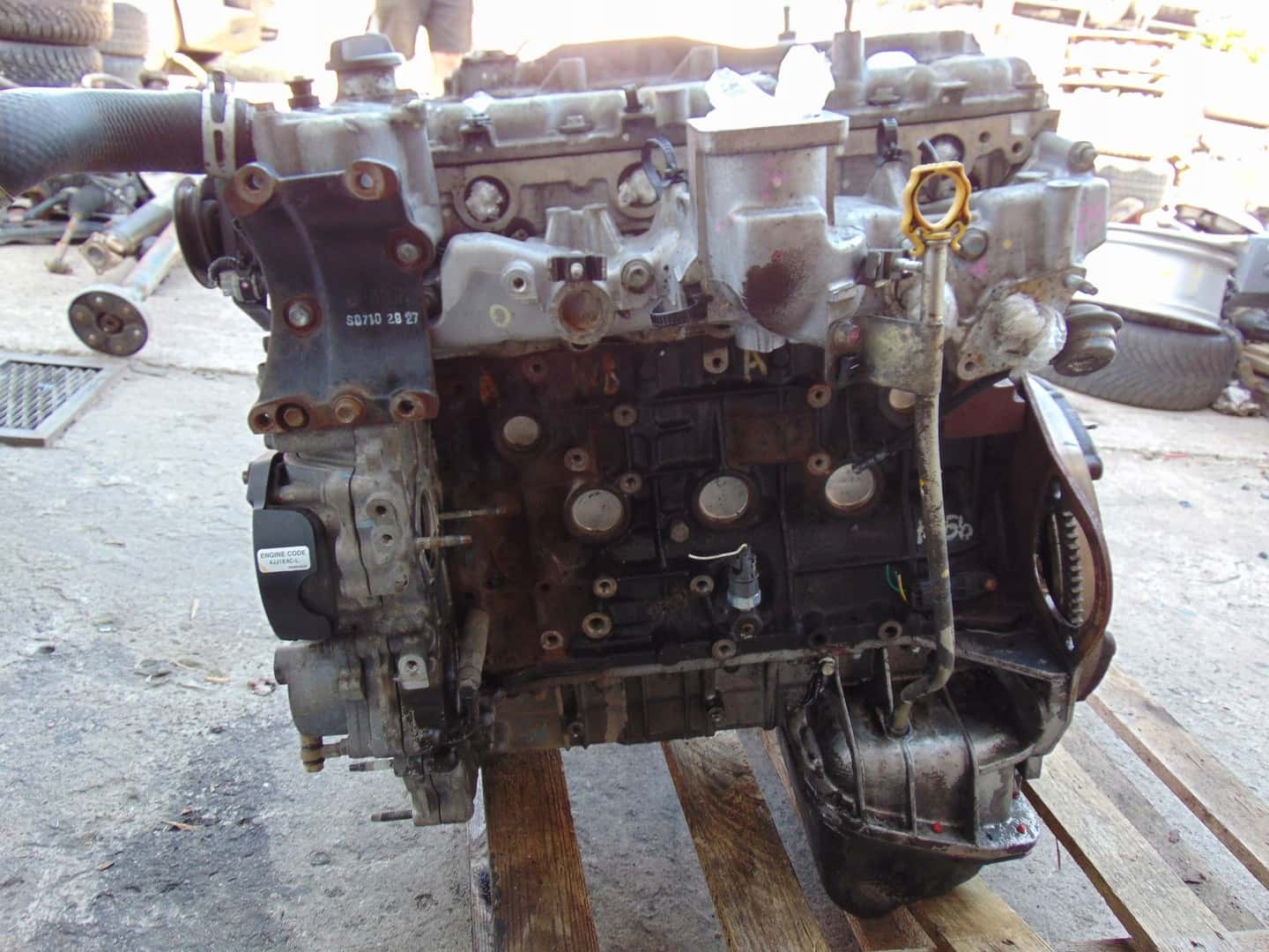 Moteur 4JJ1-TC vue 5