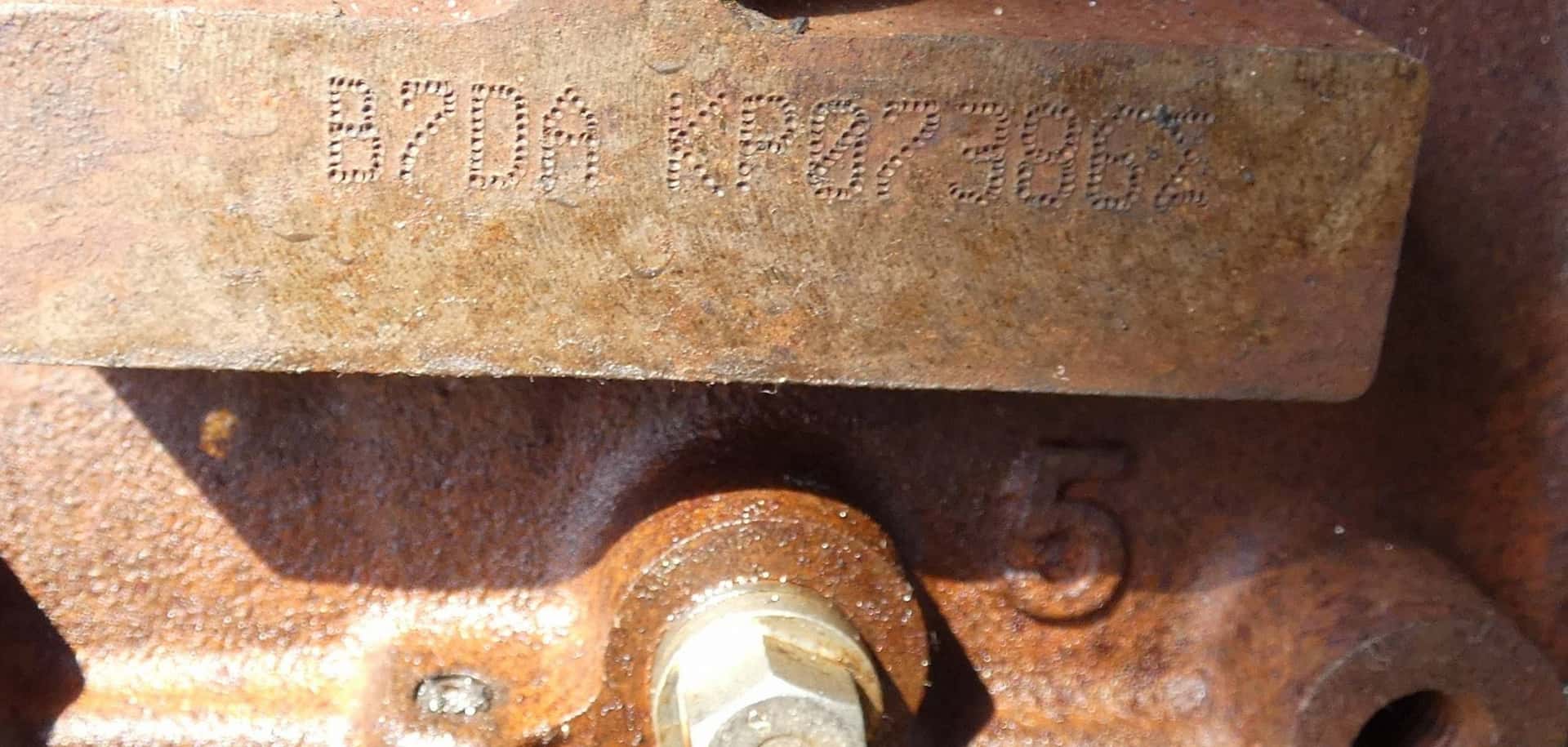 Moteur B7DA vue 8