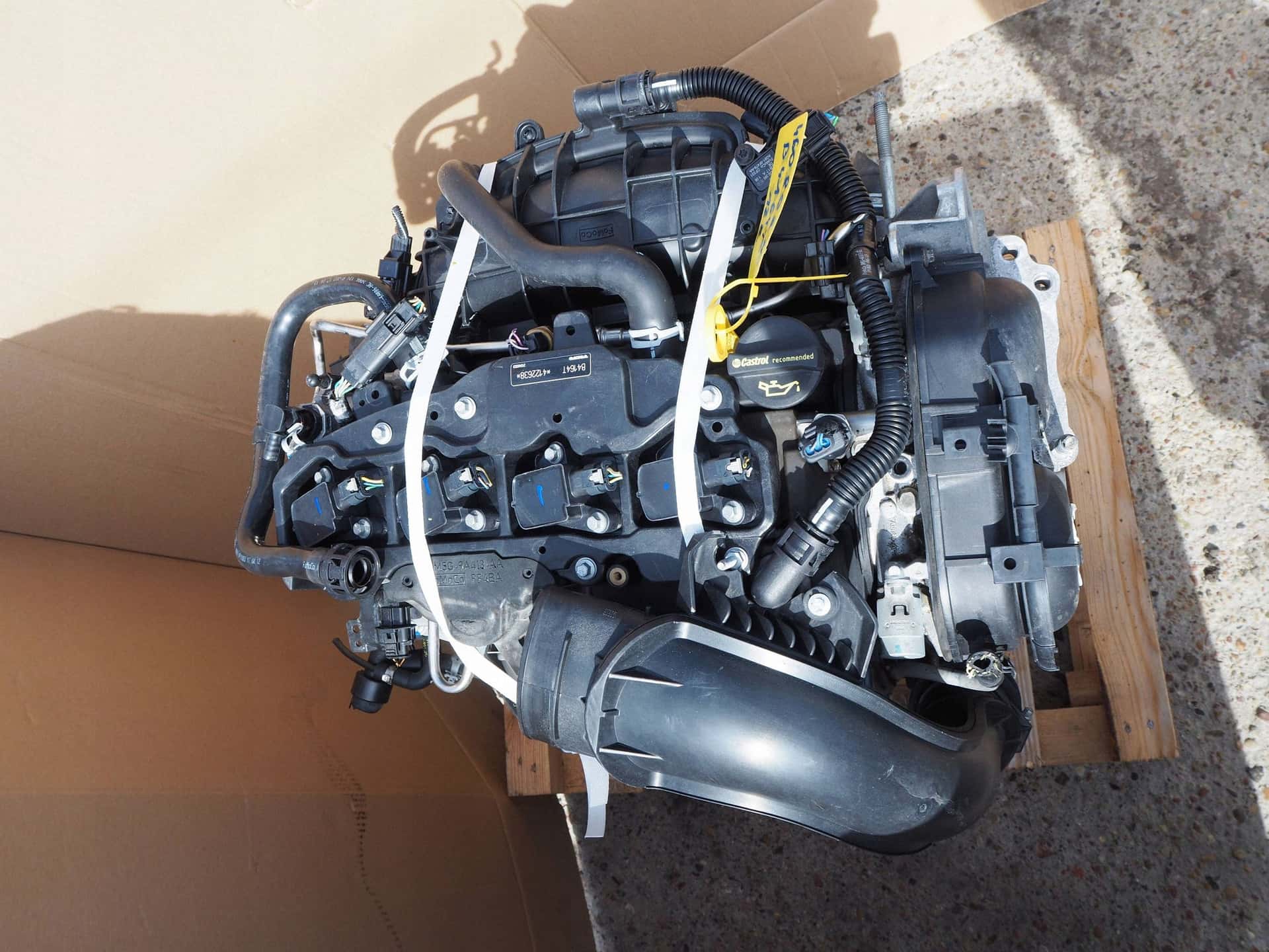 Moteur B 4164 T vue 2