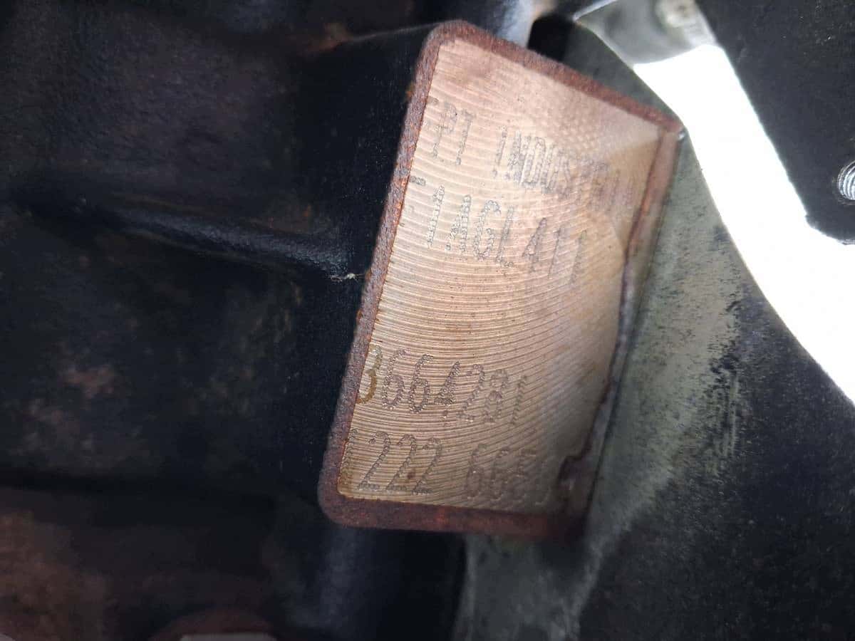 Moteur F1AGL411U vue 6