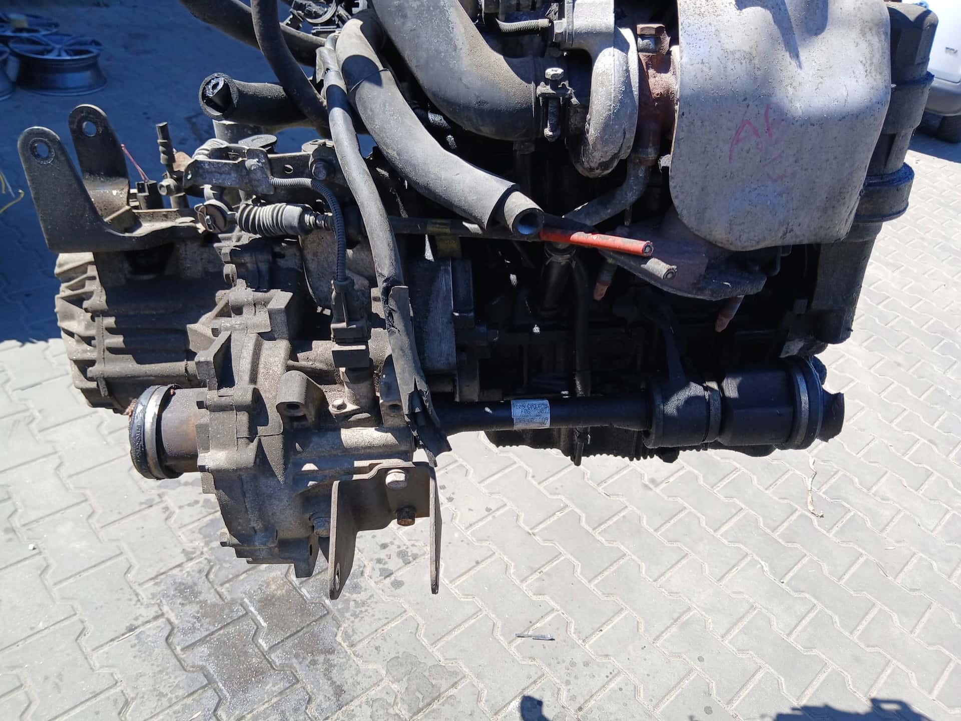Moteur D3EA vue 6