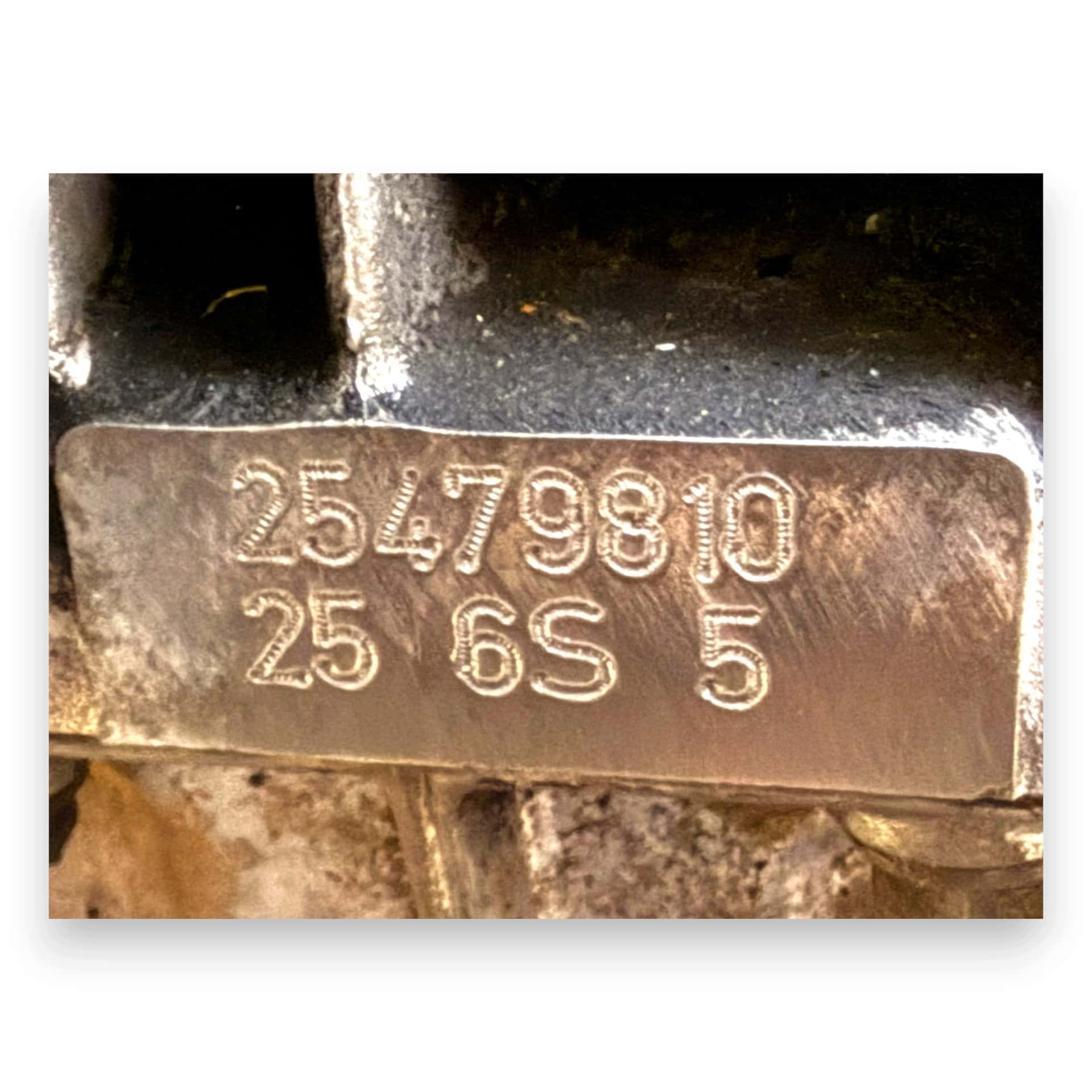 Moteur M54 B25 (256S5) vue 2