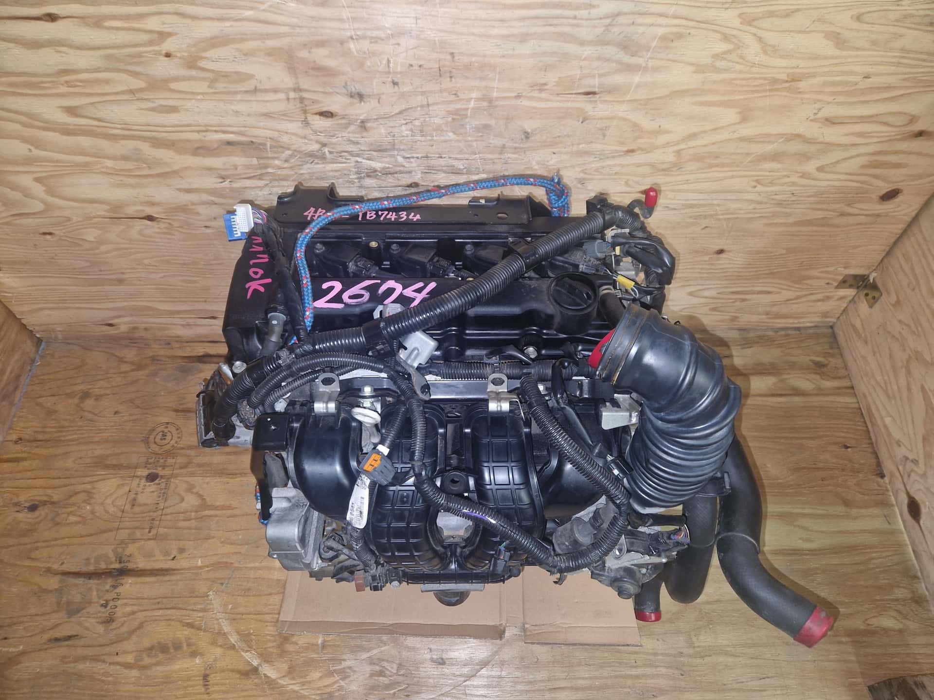Moteur 4B12 vue 3