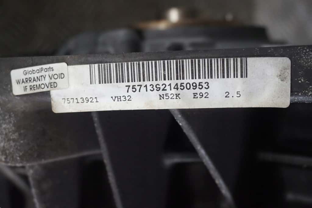 Moteur N52 B25 A vue 5