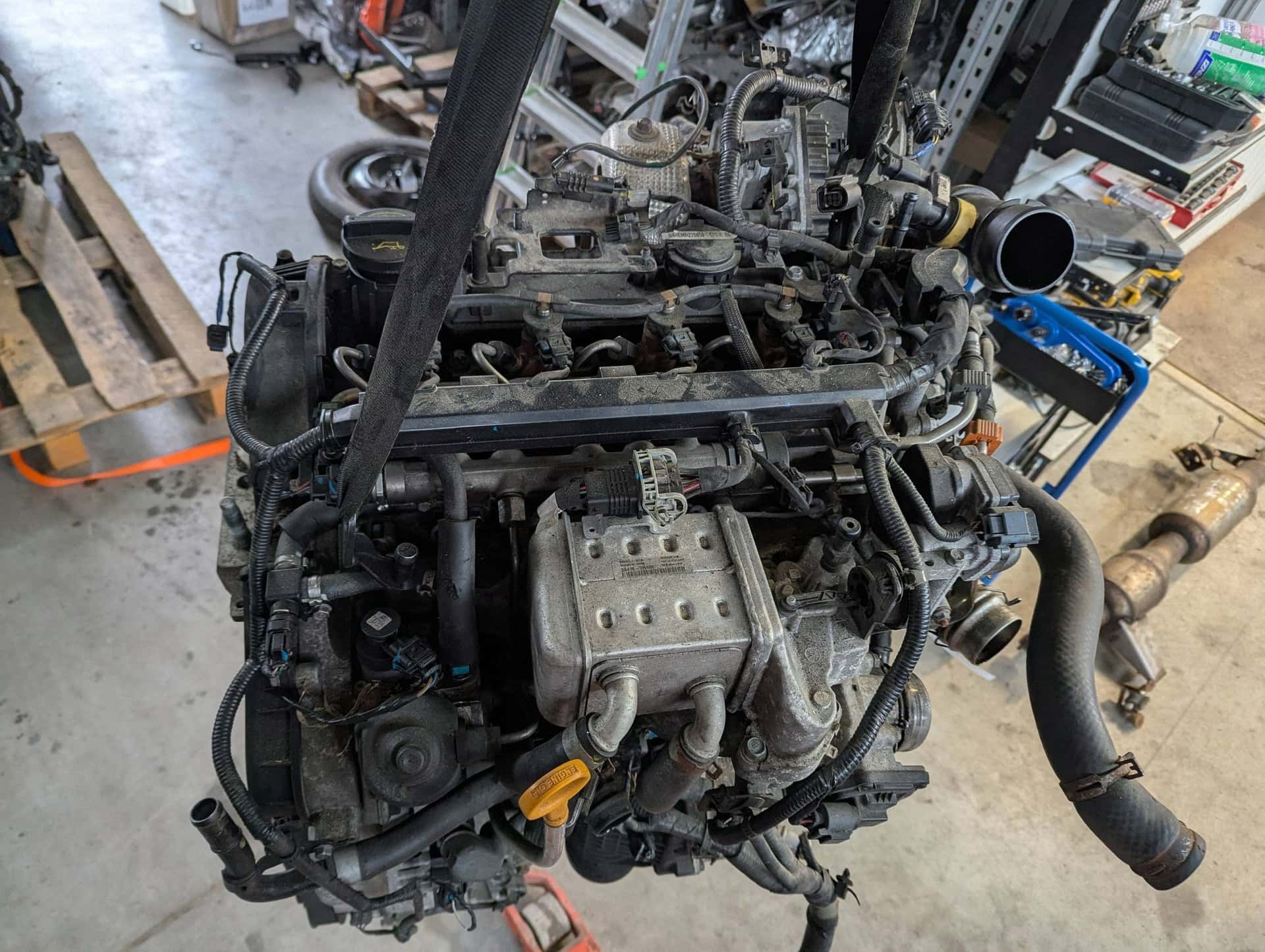Moteur D4HE vue 2