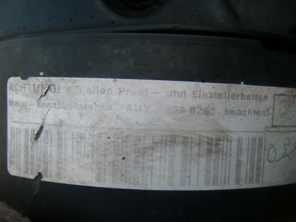Moteur AUY vue 6