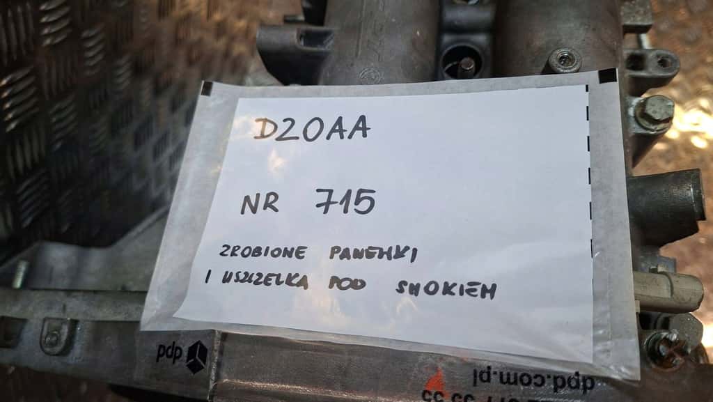 Moteur D20AA vue 2
