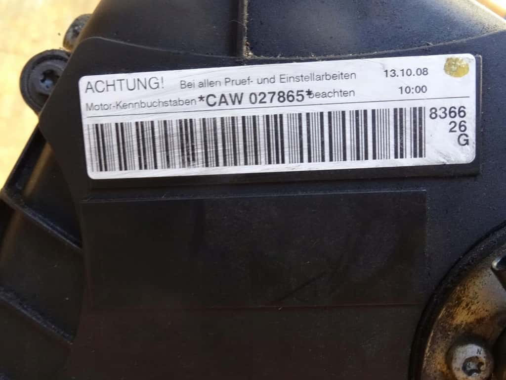 Moteur CAWB vue 8