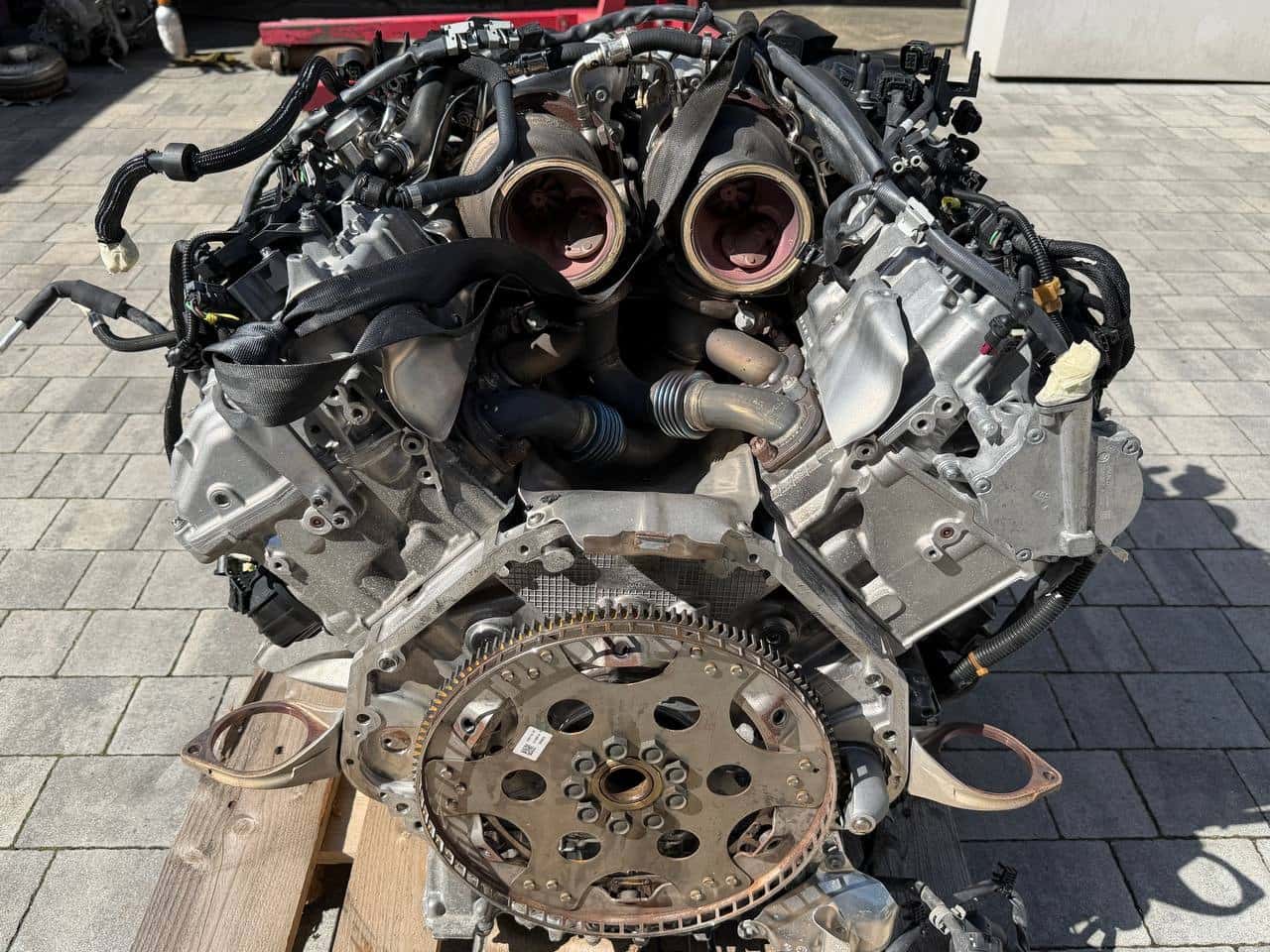 Moteur S63 B44 B vue 2
