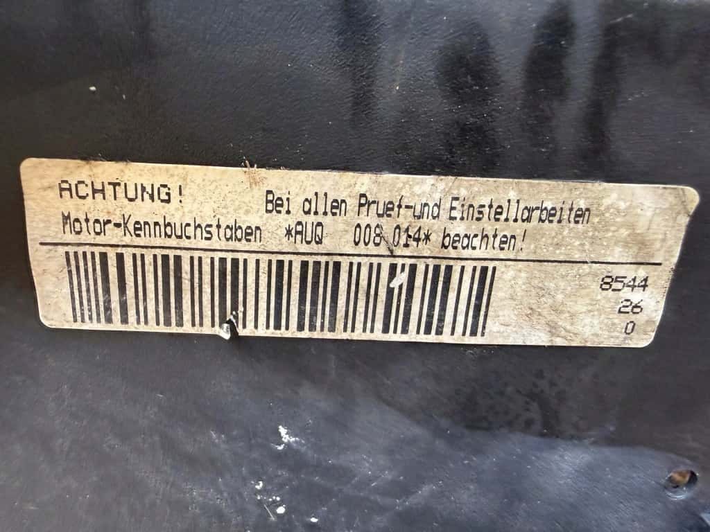 Moteur AUQ vue 2