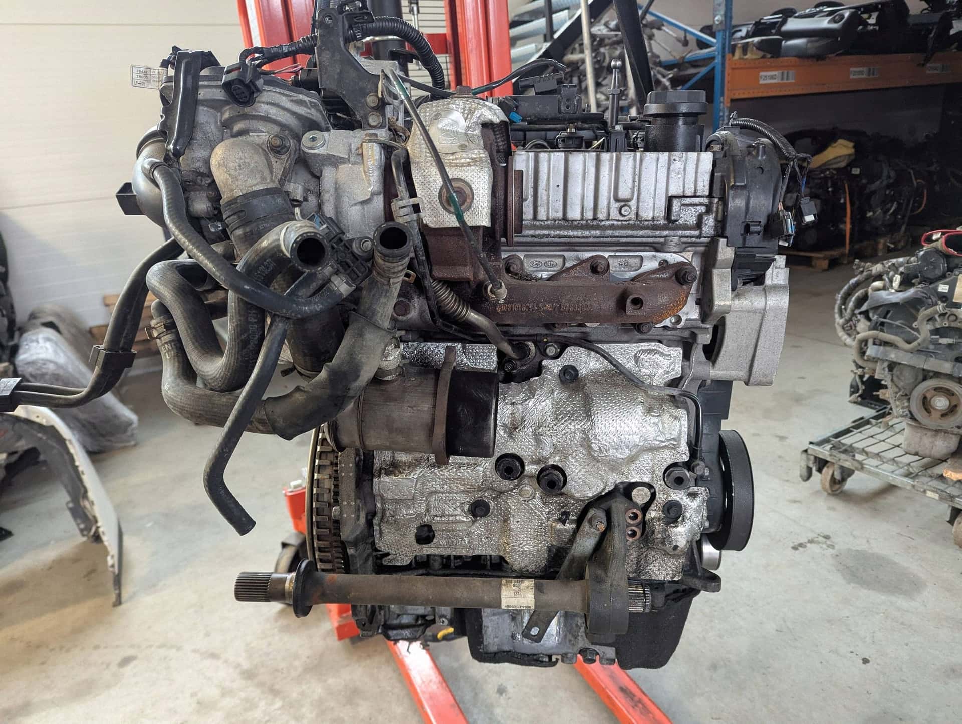 Moteur D4HE vue 4