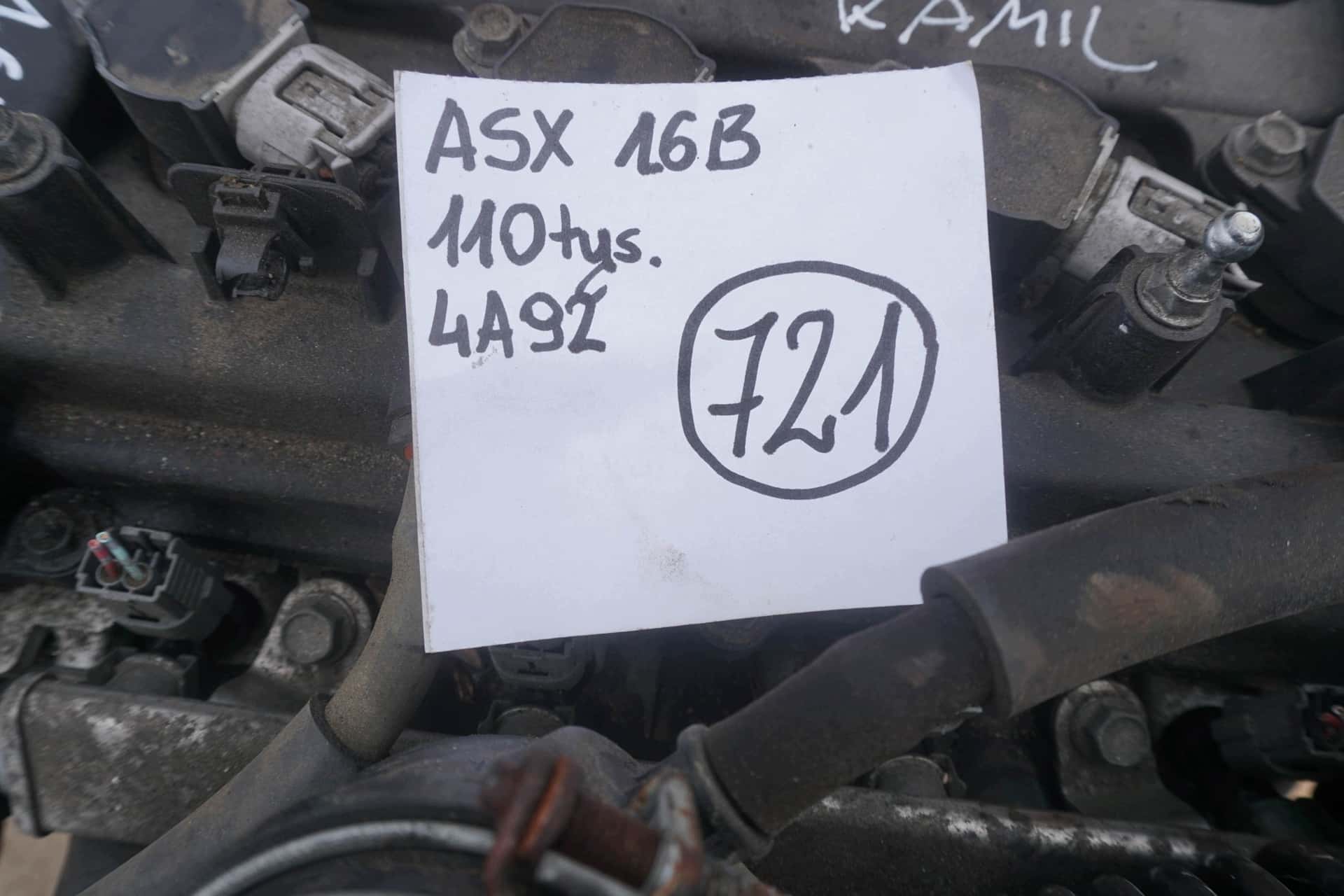 Moteur 4A92 vue 2