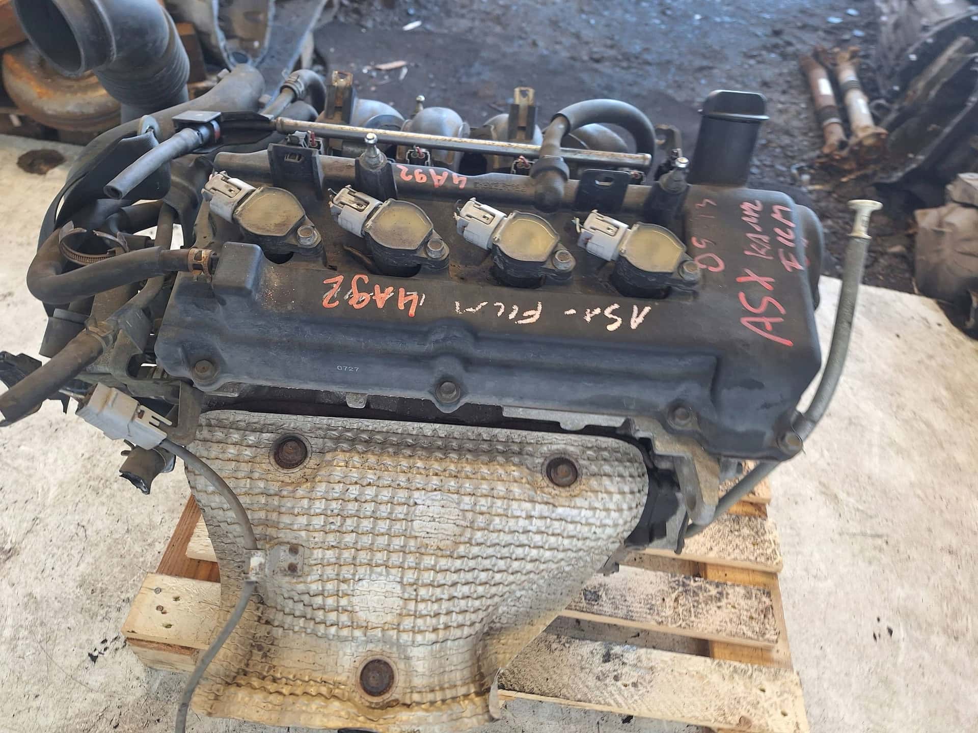 Moteur 4A92 vue 4