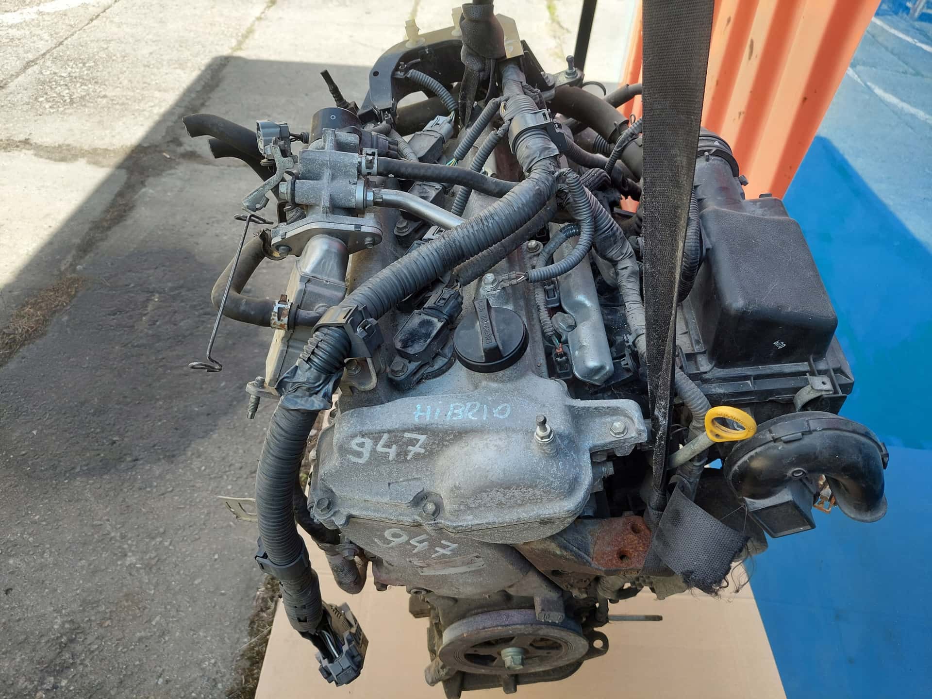 Moteur 1NZ-FXE vue 3