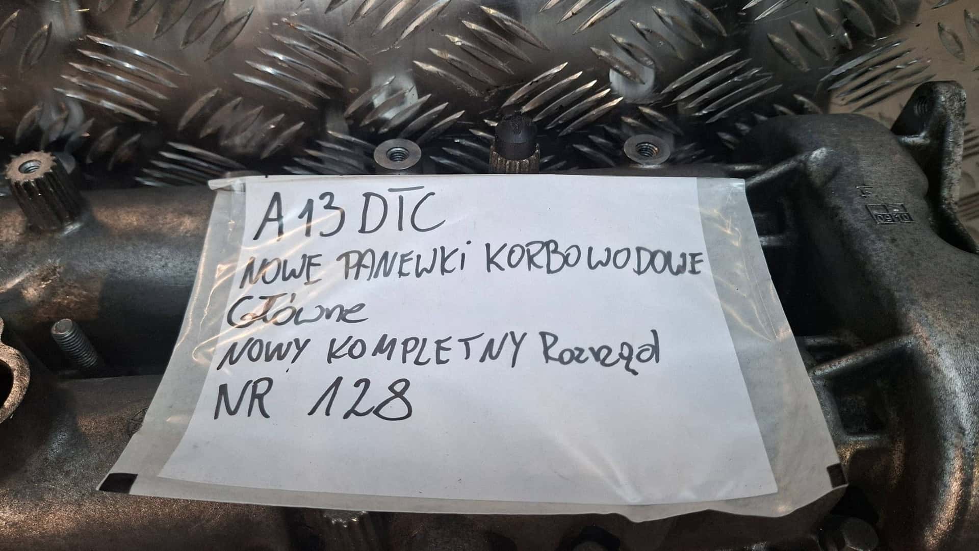 Moteur A 13 DTC vue 2