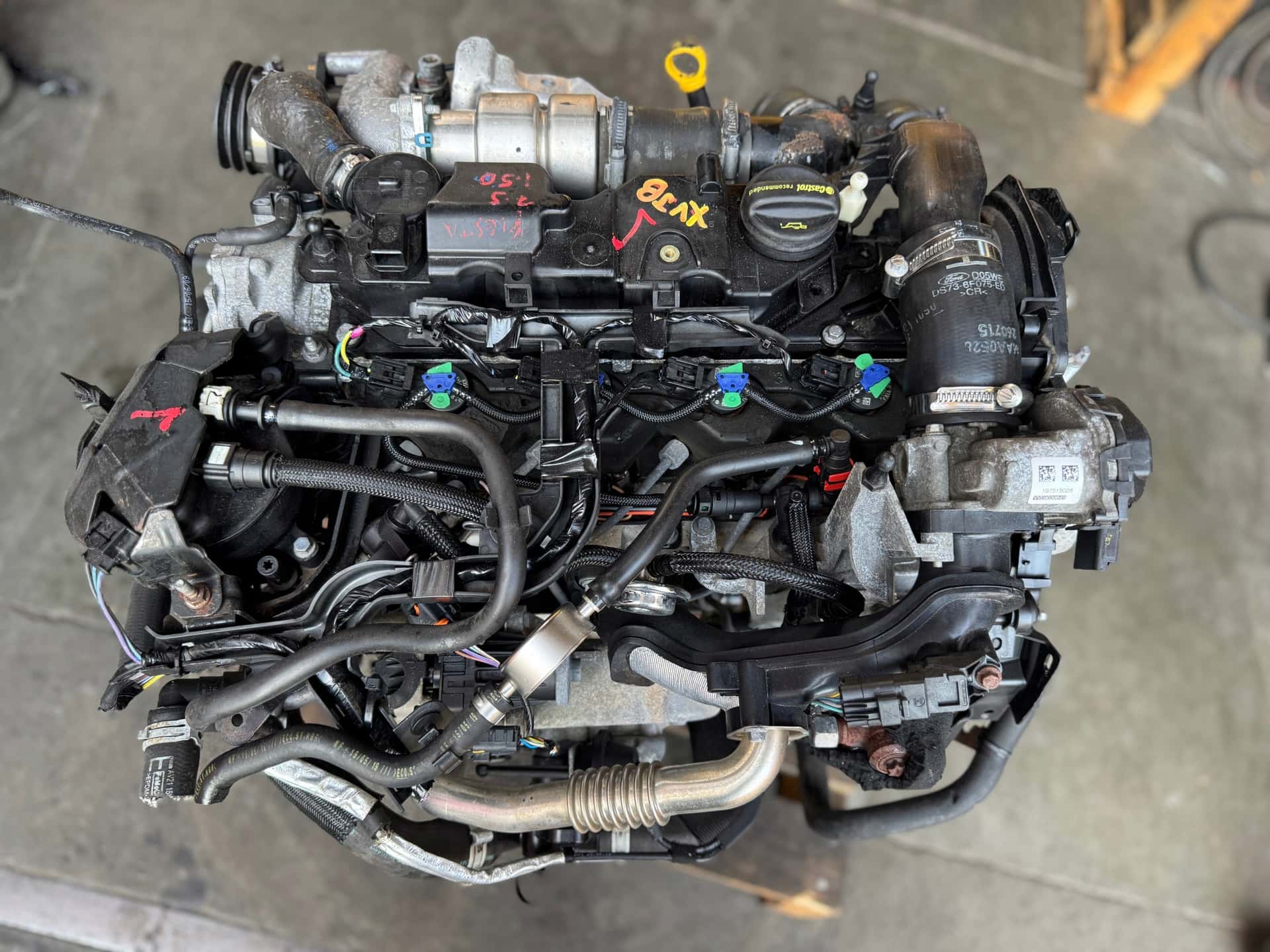 Moteur XVJB vue 2