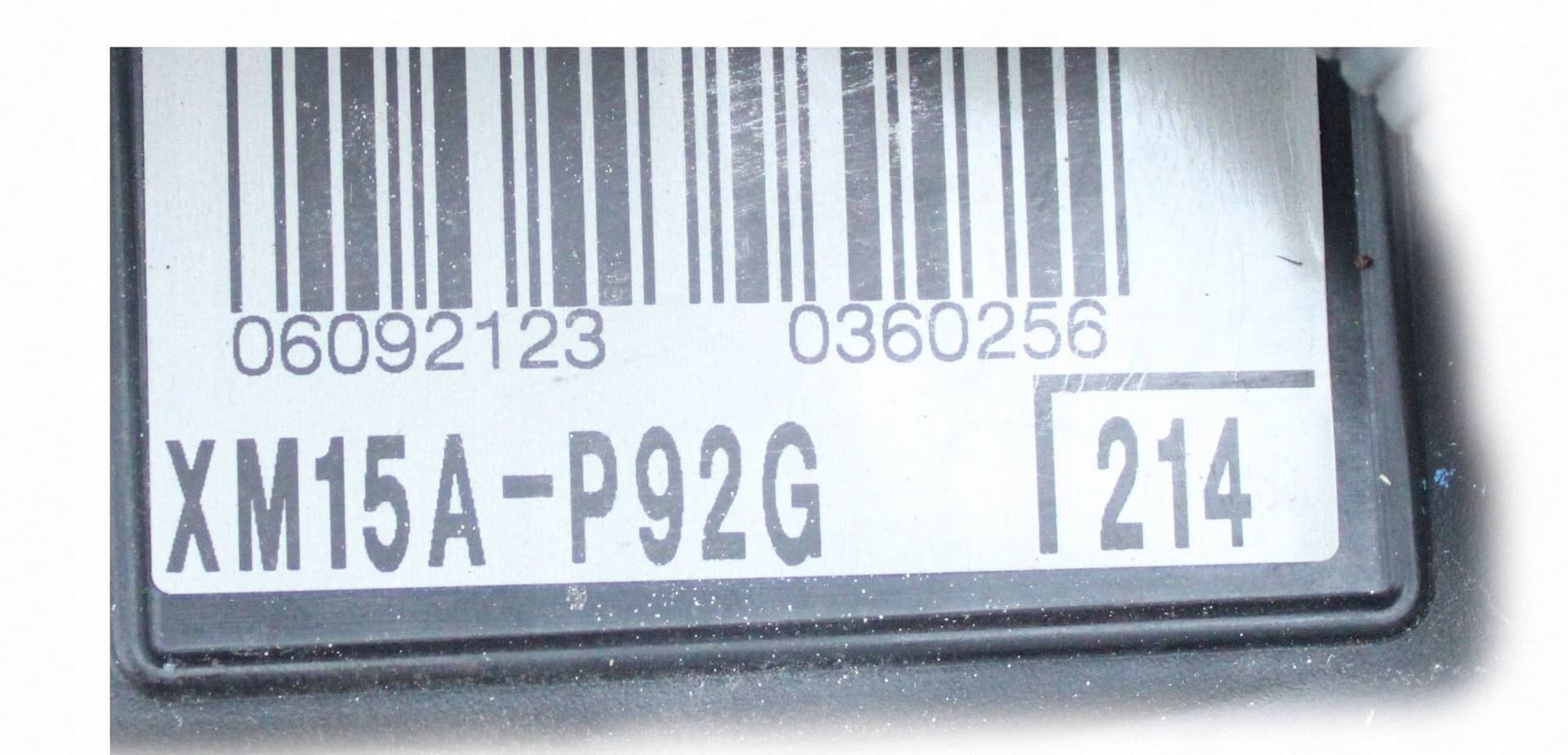 Moteur M15A-FXE — vue 5