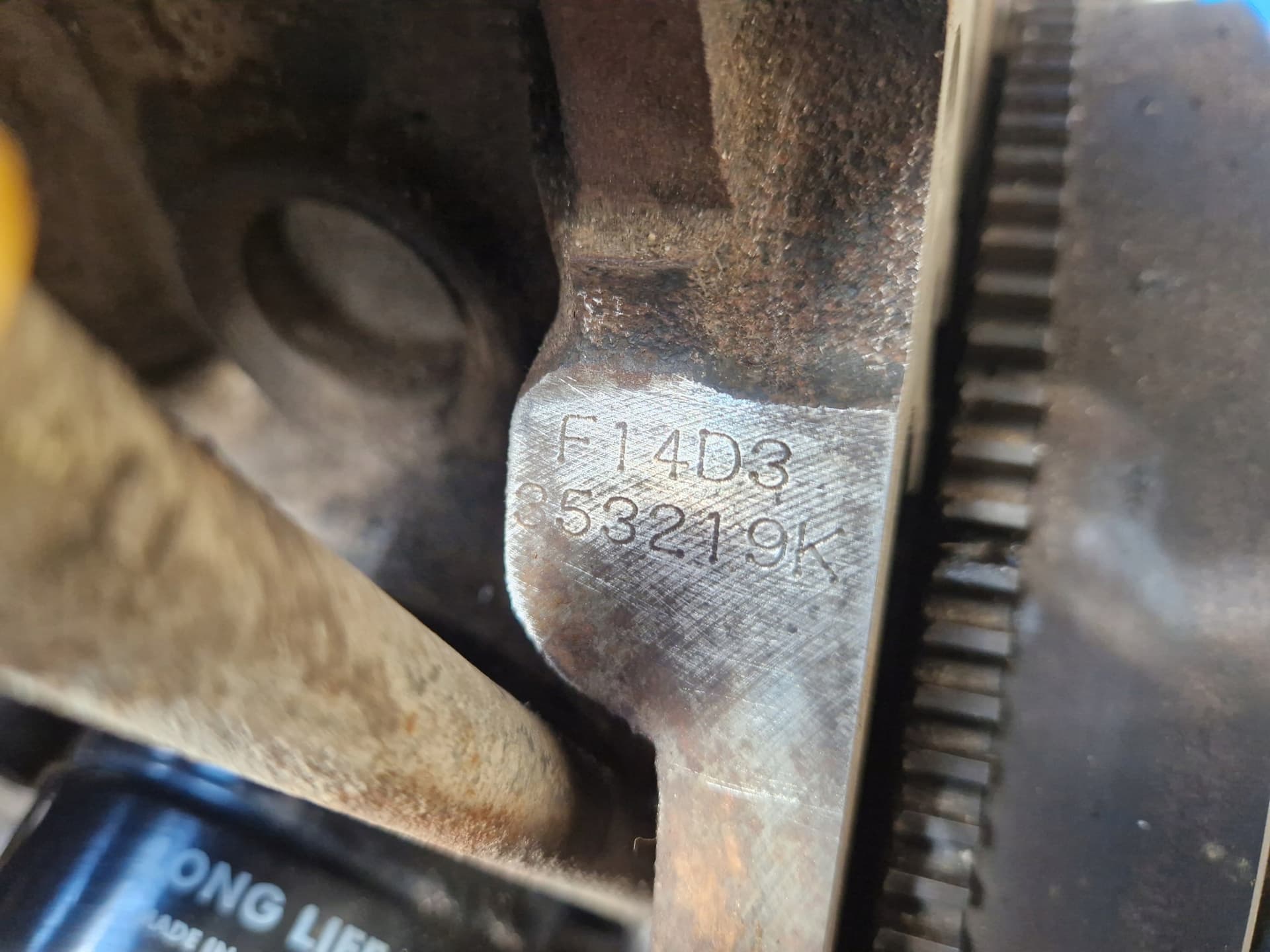 Moteur F14D3 — vue 6