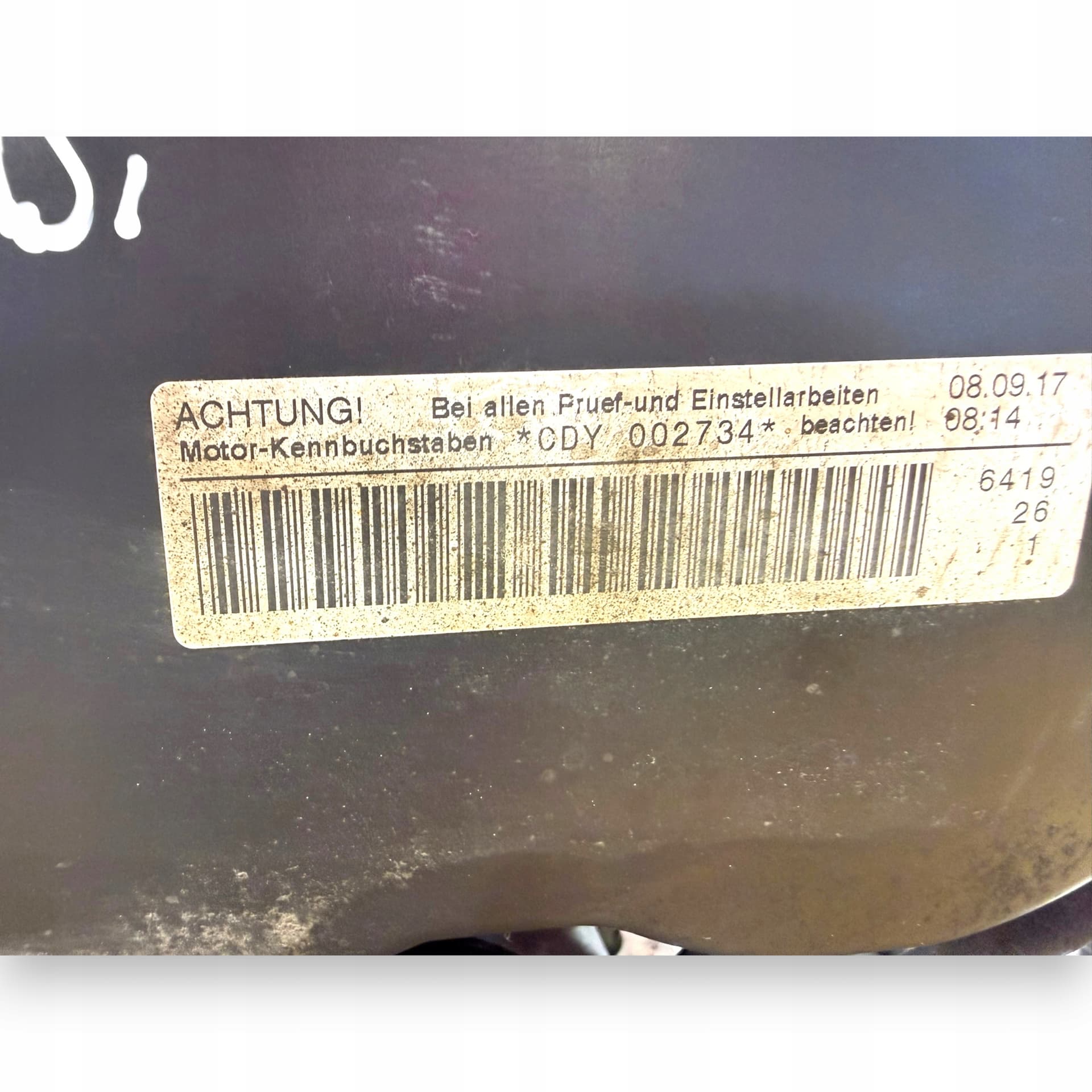 Moteur CDYB — vue 2