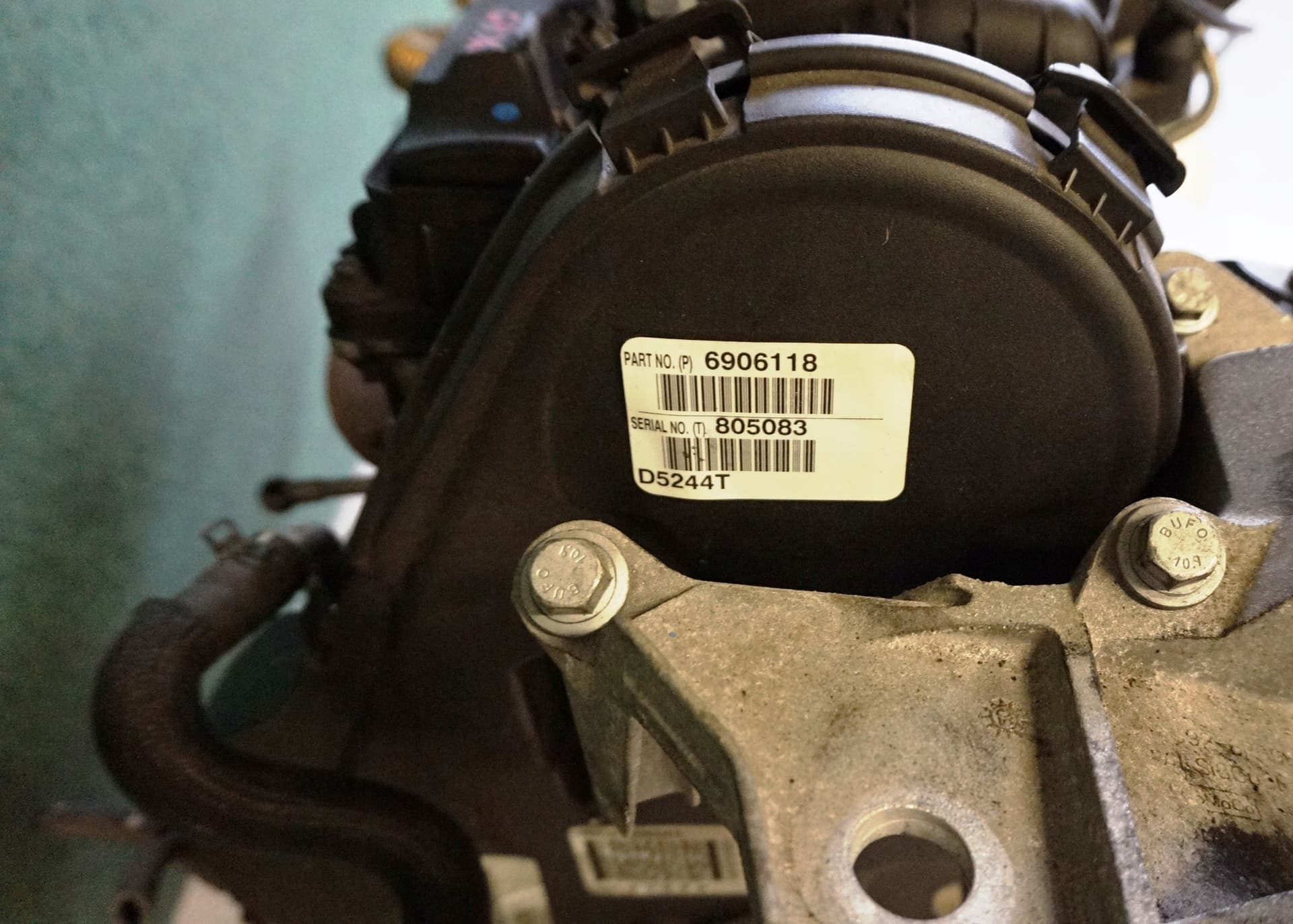 Moteur D 5244 T — vue 5