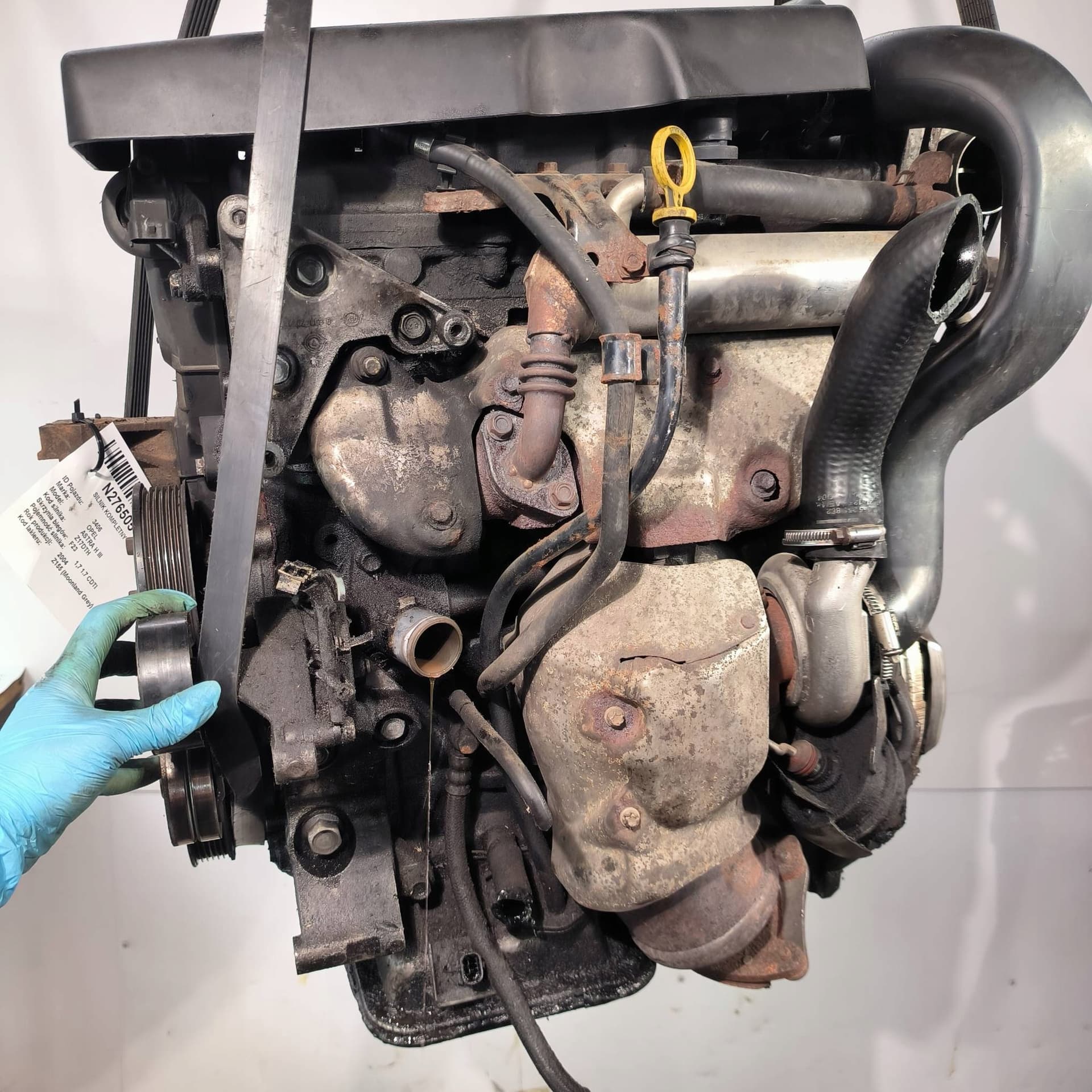 Moteur Z 17 DTH pour Opel