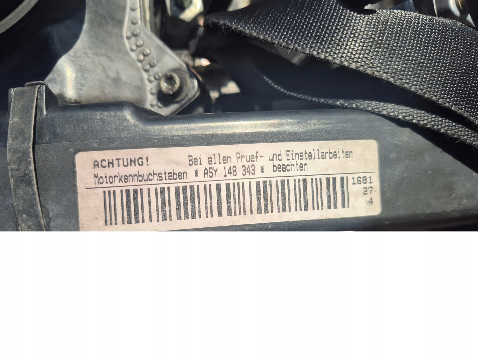 Moteur ASY pour Volkswagen Polo