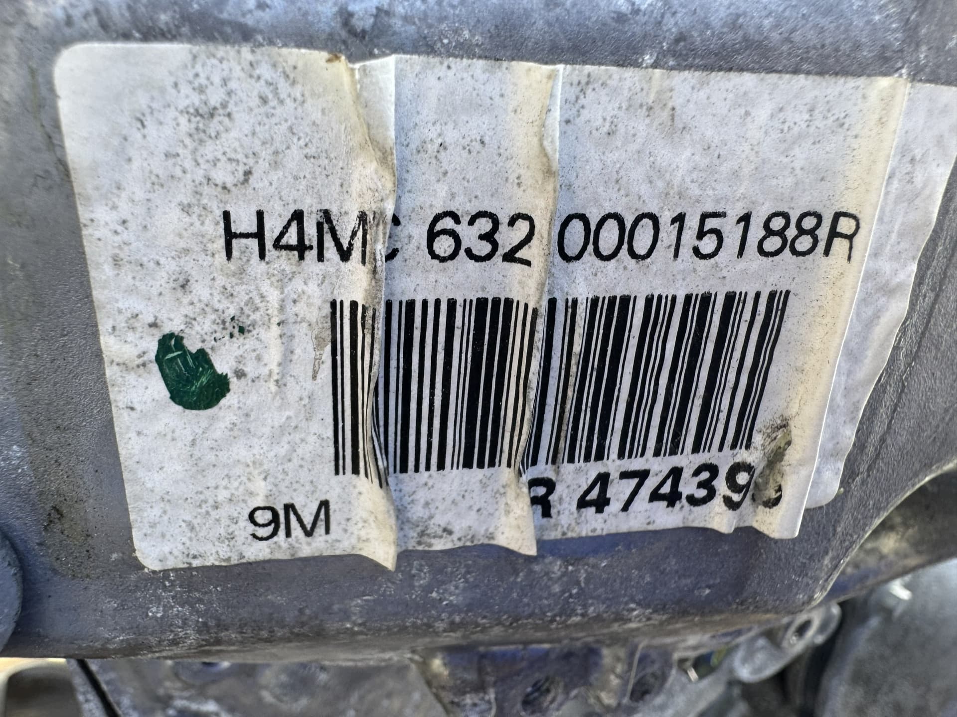 Moteur H4M632 — vue 6