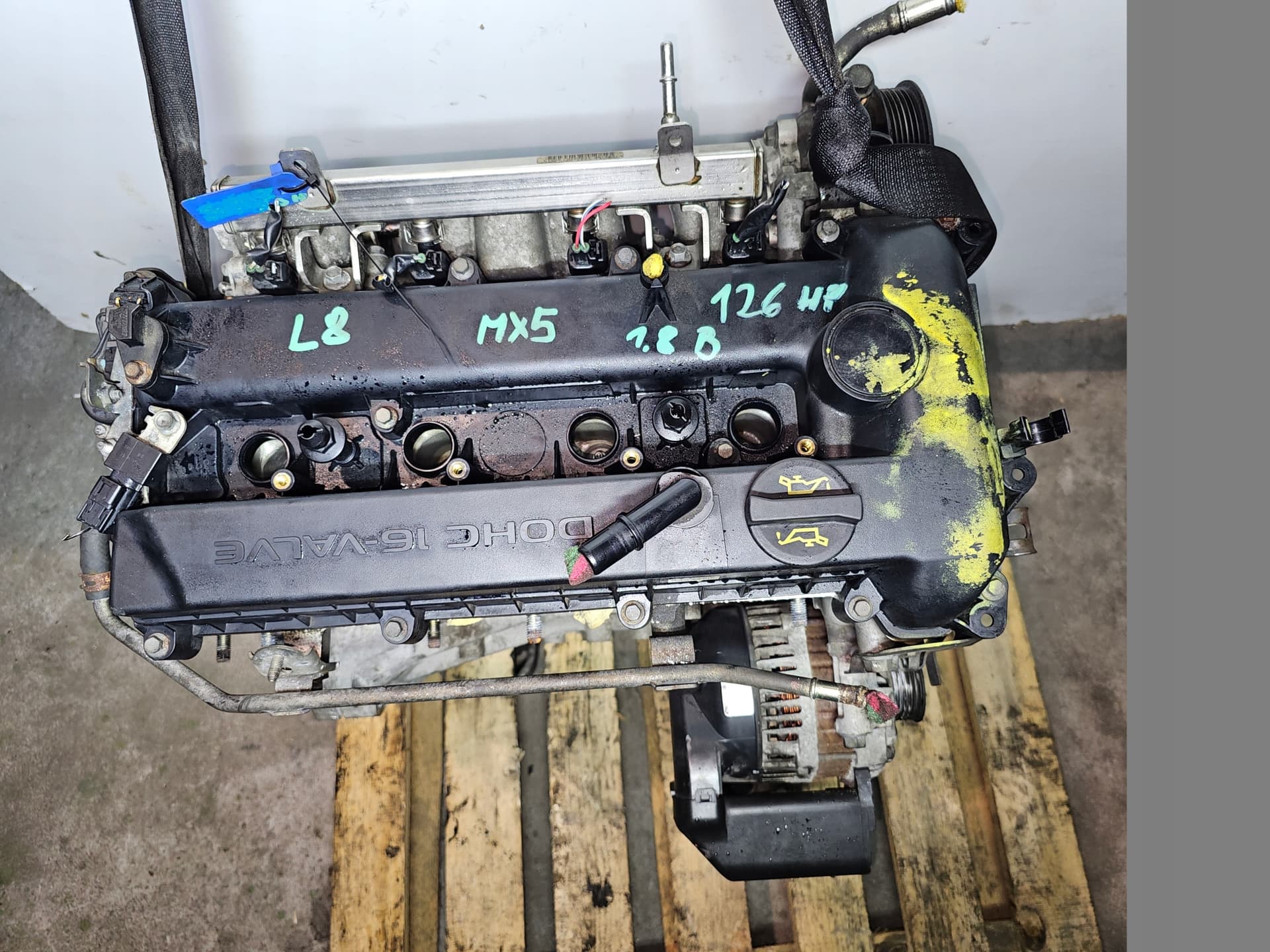 Moteur L8-VE — vue 2