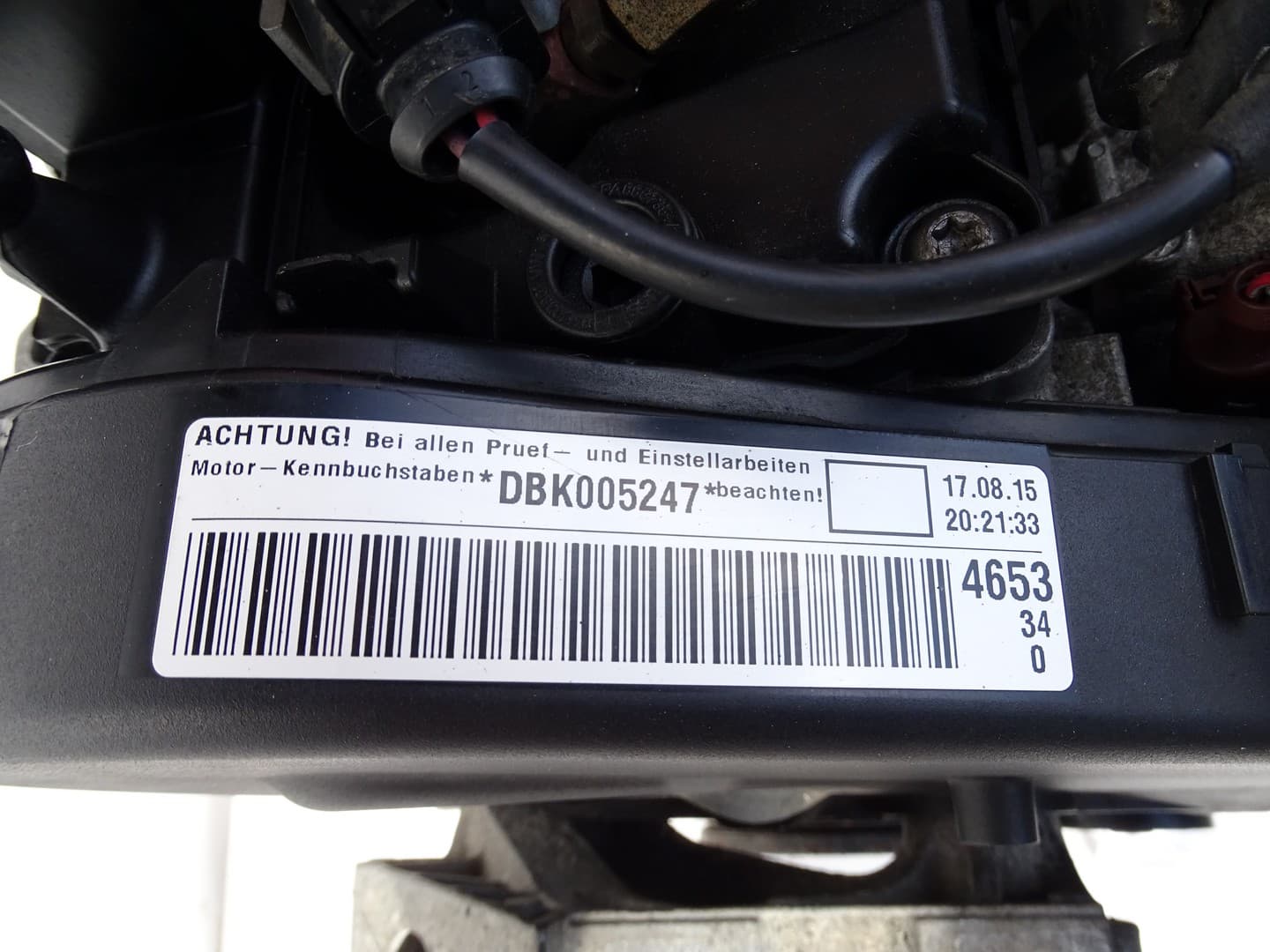 Moteur DBKA — vue 12