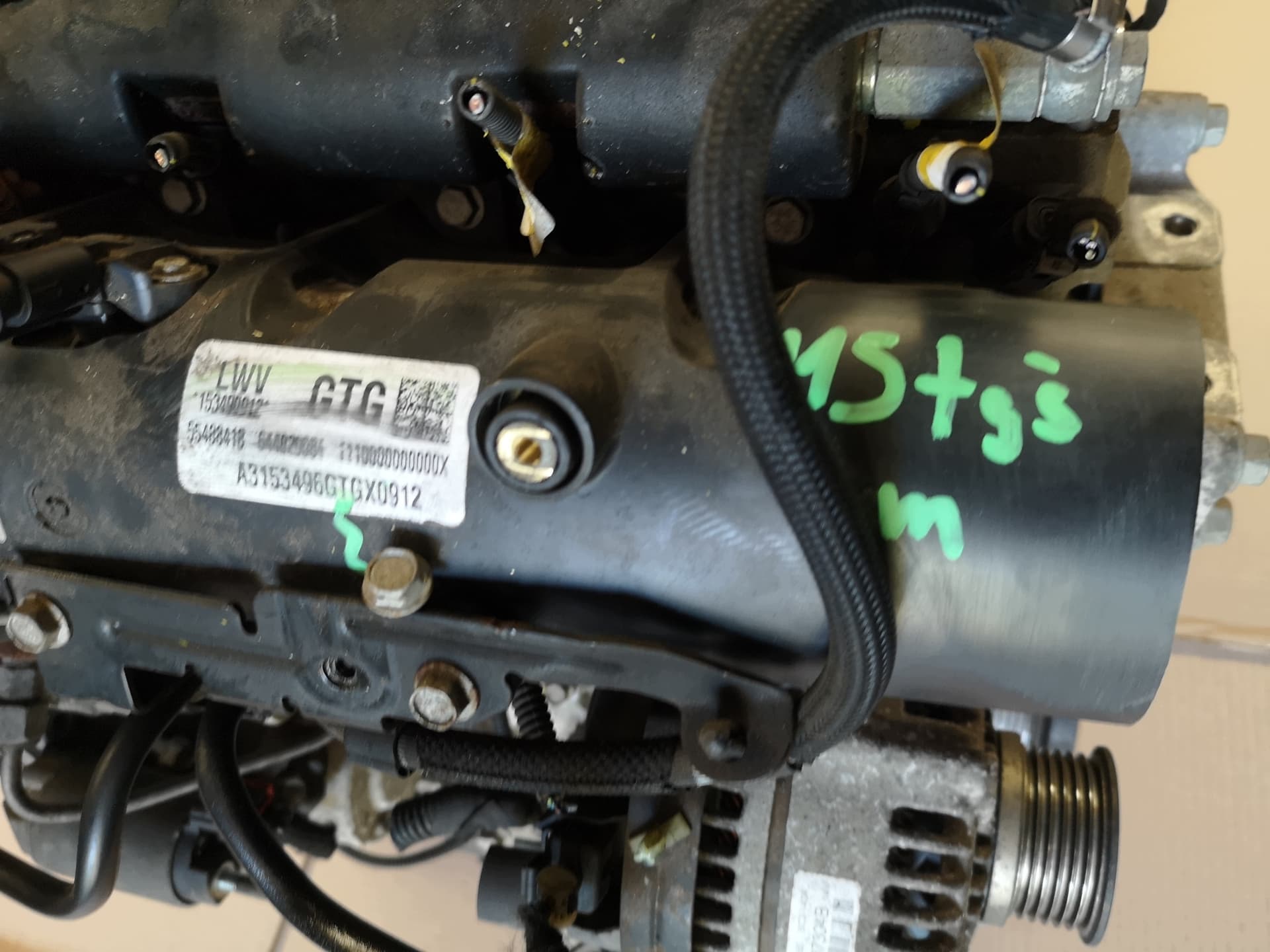 Moteur B 16 DTH — vue 6
