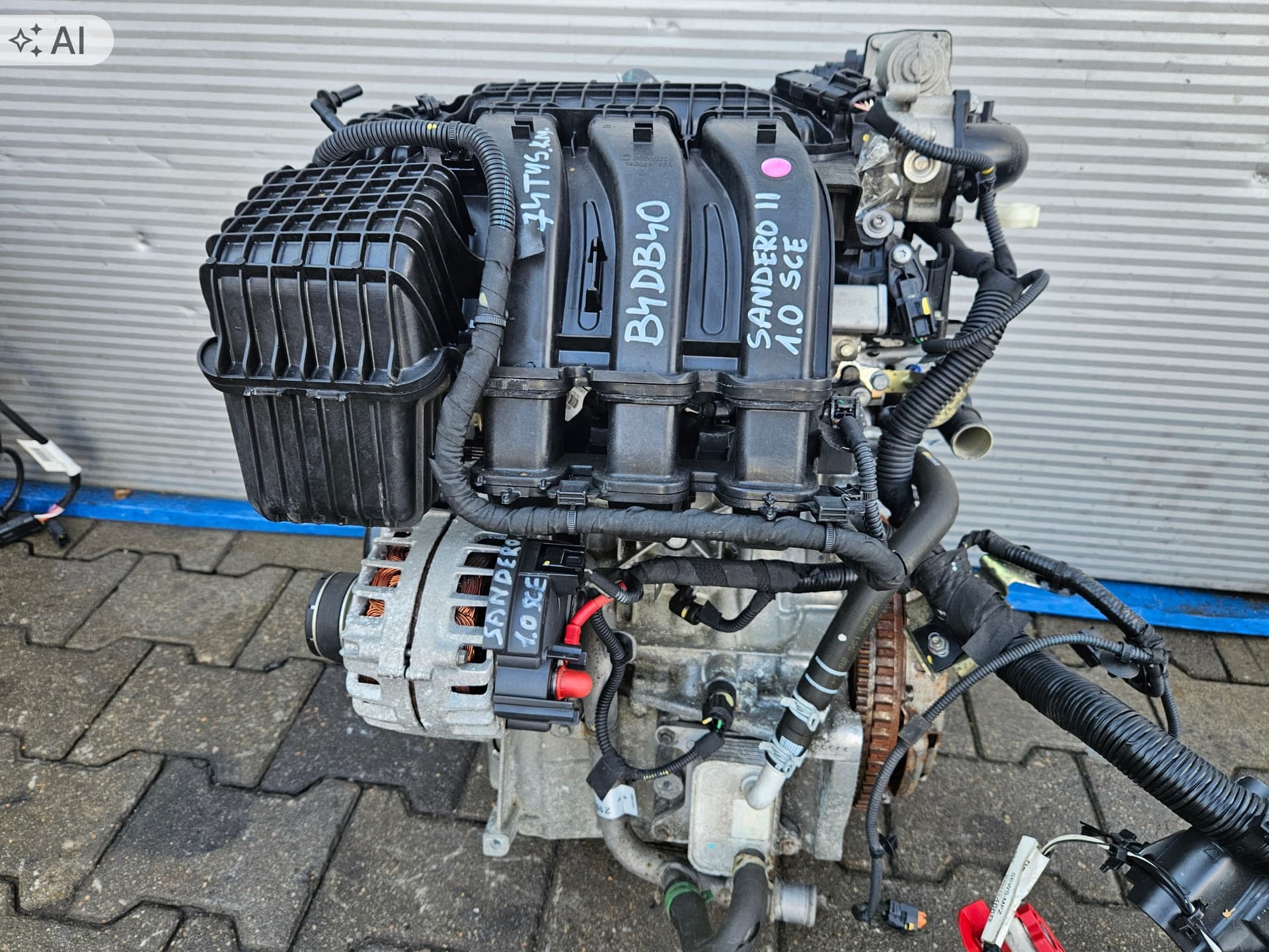 Moteur B4D 400 pour Dacia