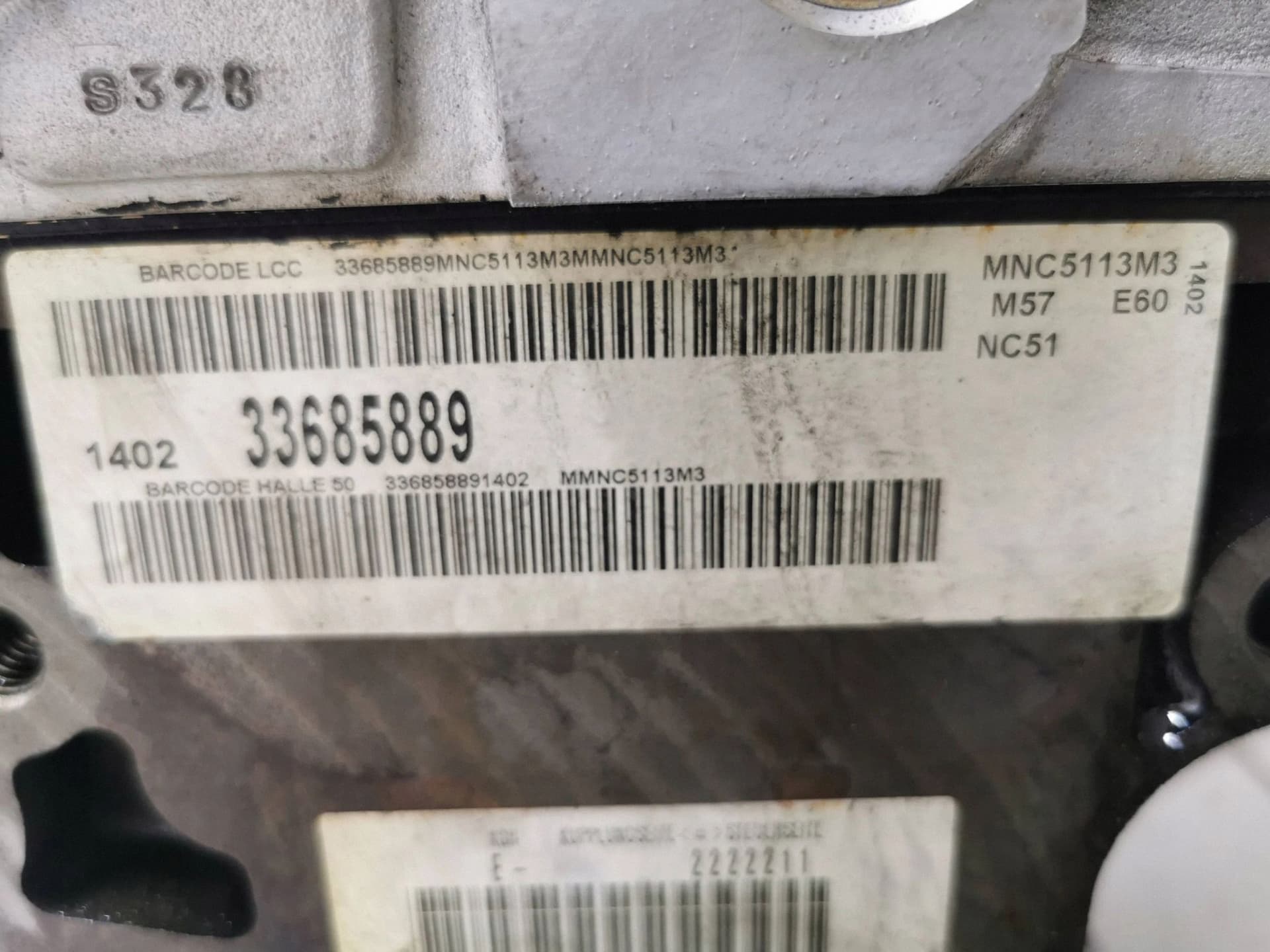Moteur M57 D25 (256D2) — vue 10