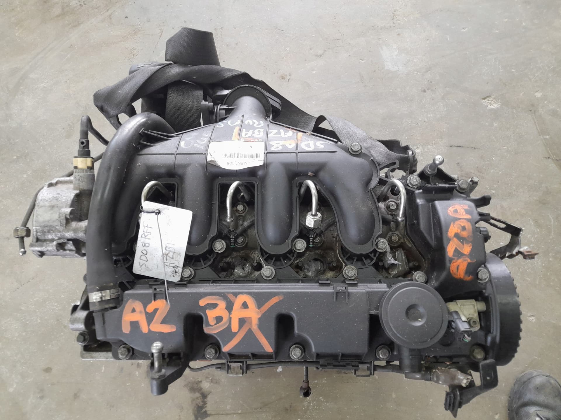 Moteur AZBA — vue 3