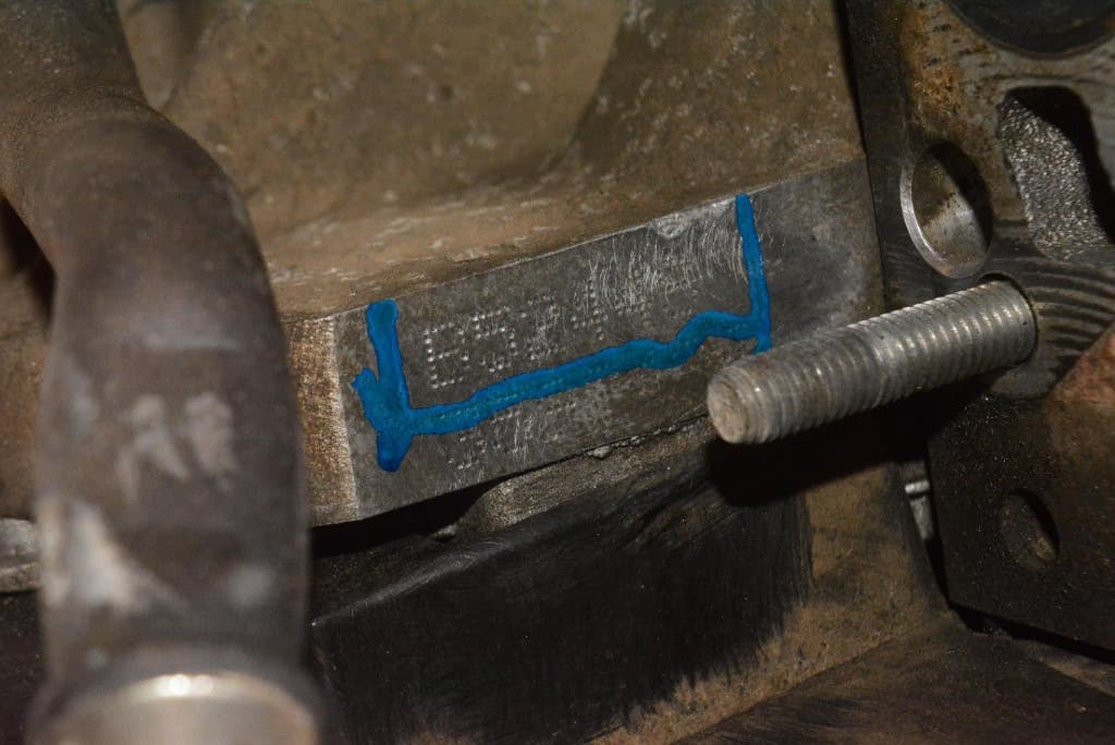 Moteur B 5244 S — vue 6