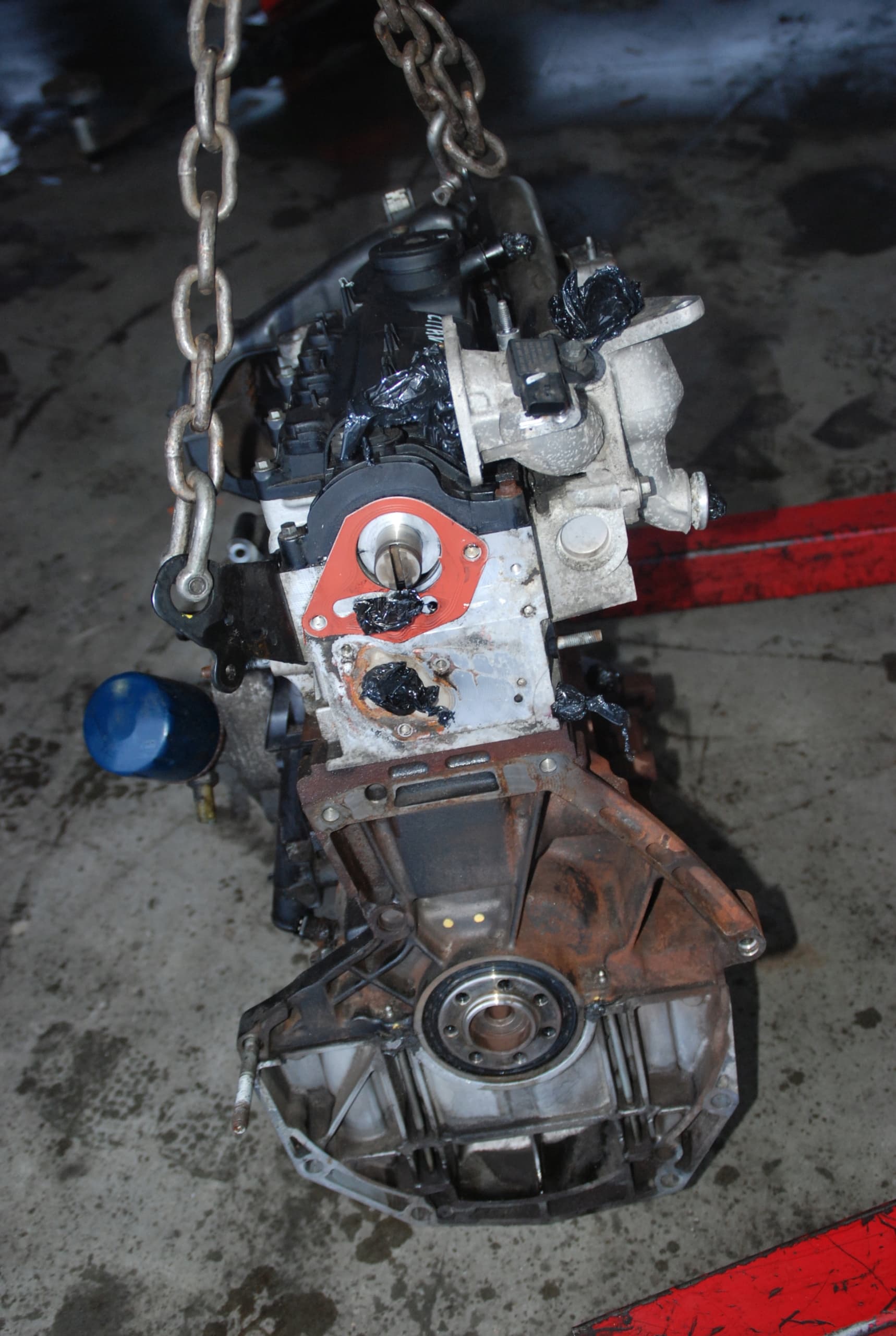 Moteur OM 607.951 (K9K) — vue 4
