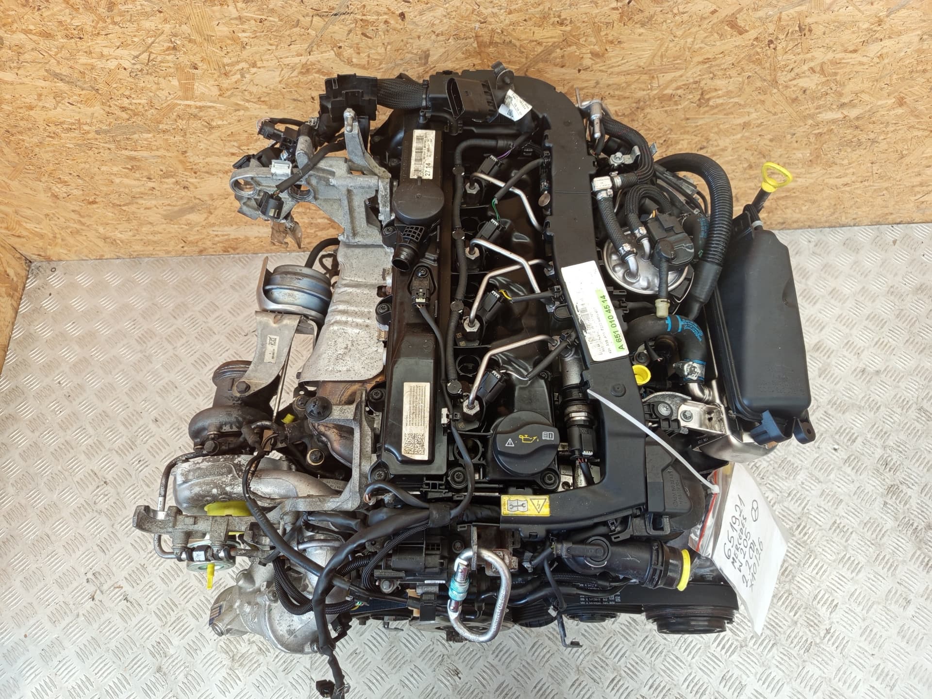 Moteur M 111.921 — vue 3