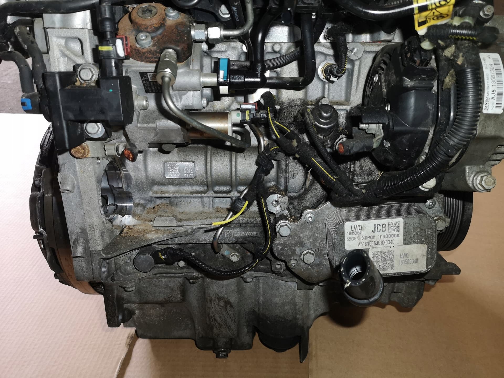 Moteur B 16 DTE — vue 7