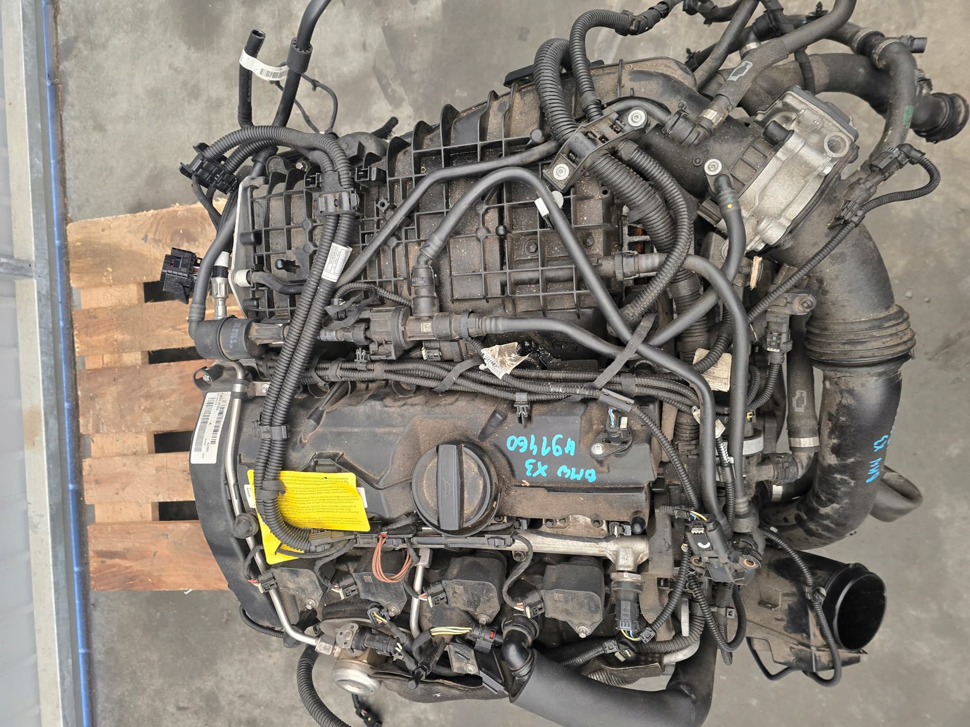 Moteur B46 B20 B — vue 2