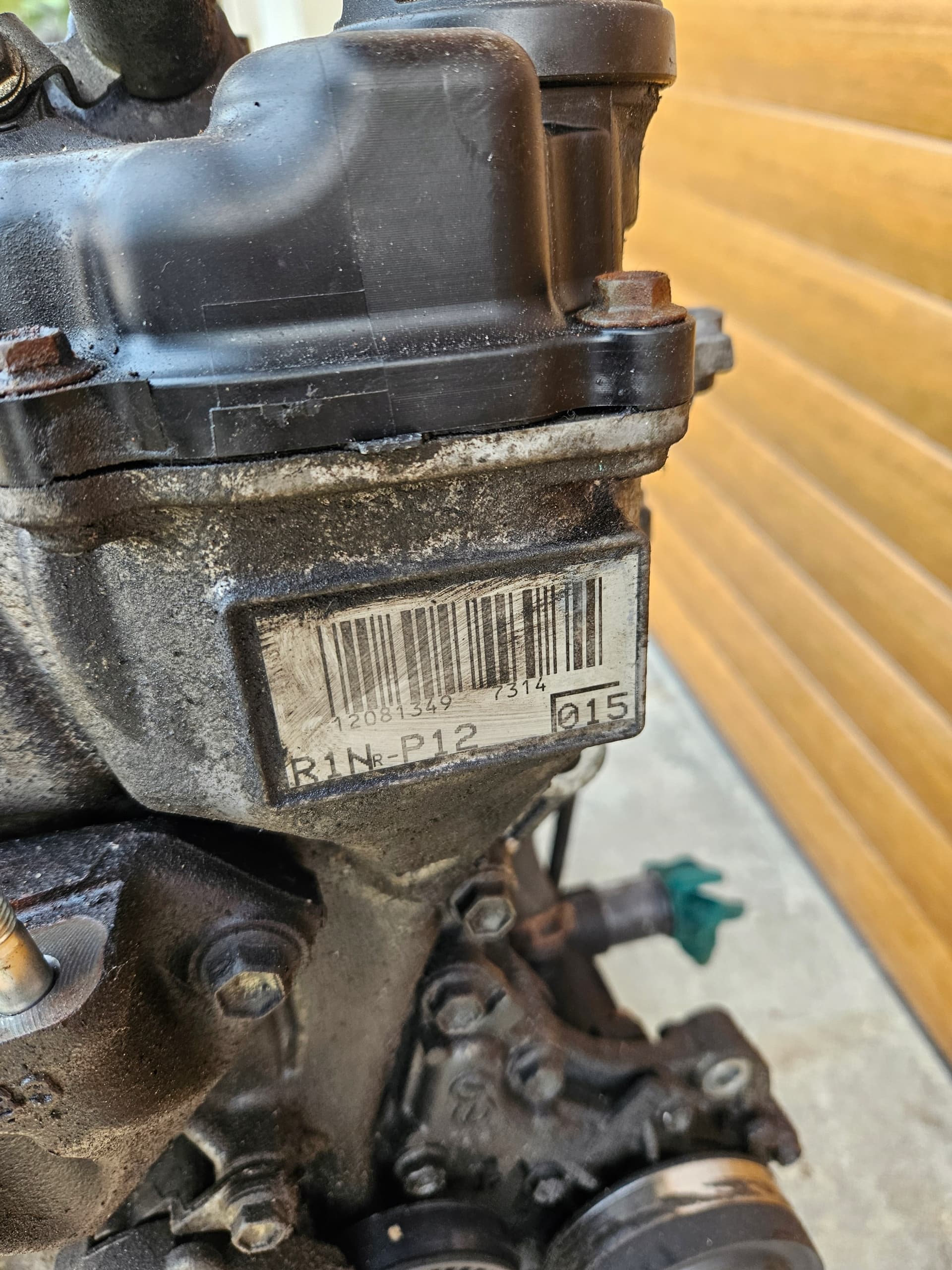 Moteur 1NR-FE — vue 3