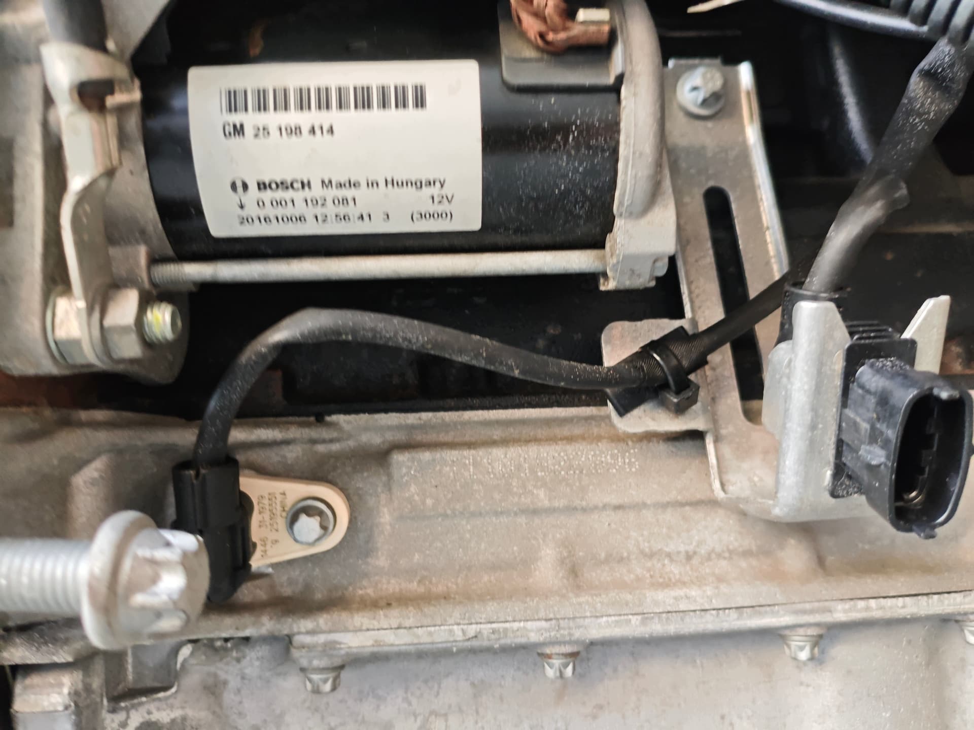 Moteur B 14 XEL — vue 10